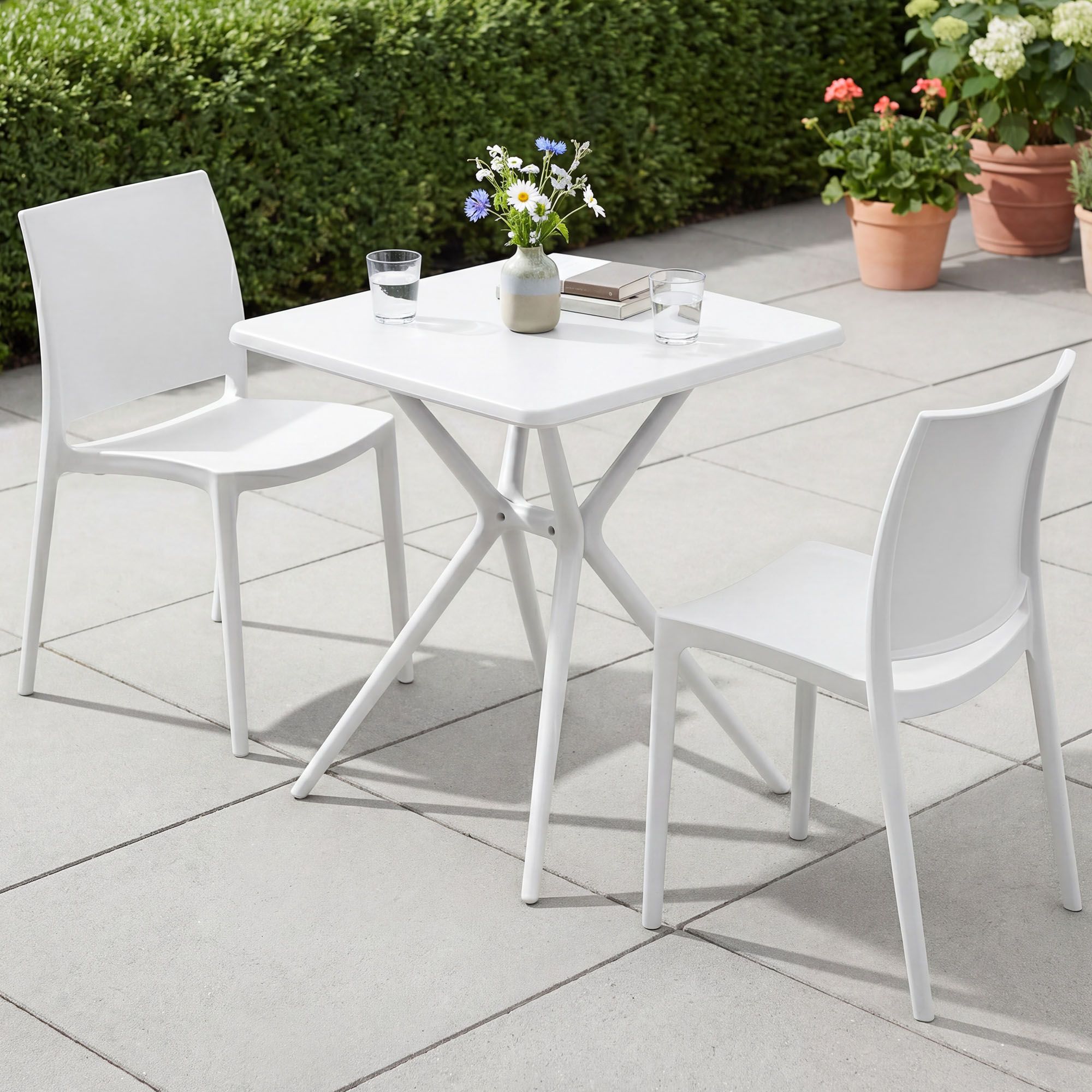 Set da giardino Amino con 2 sedie