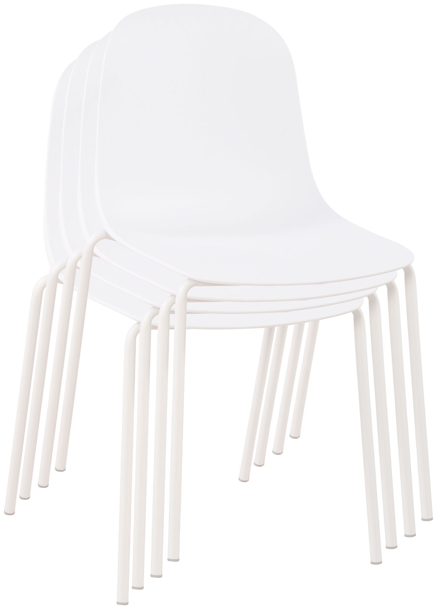 Set da giardino Zeron con 4 sedie