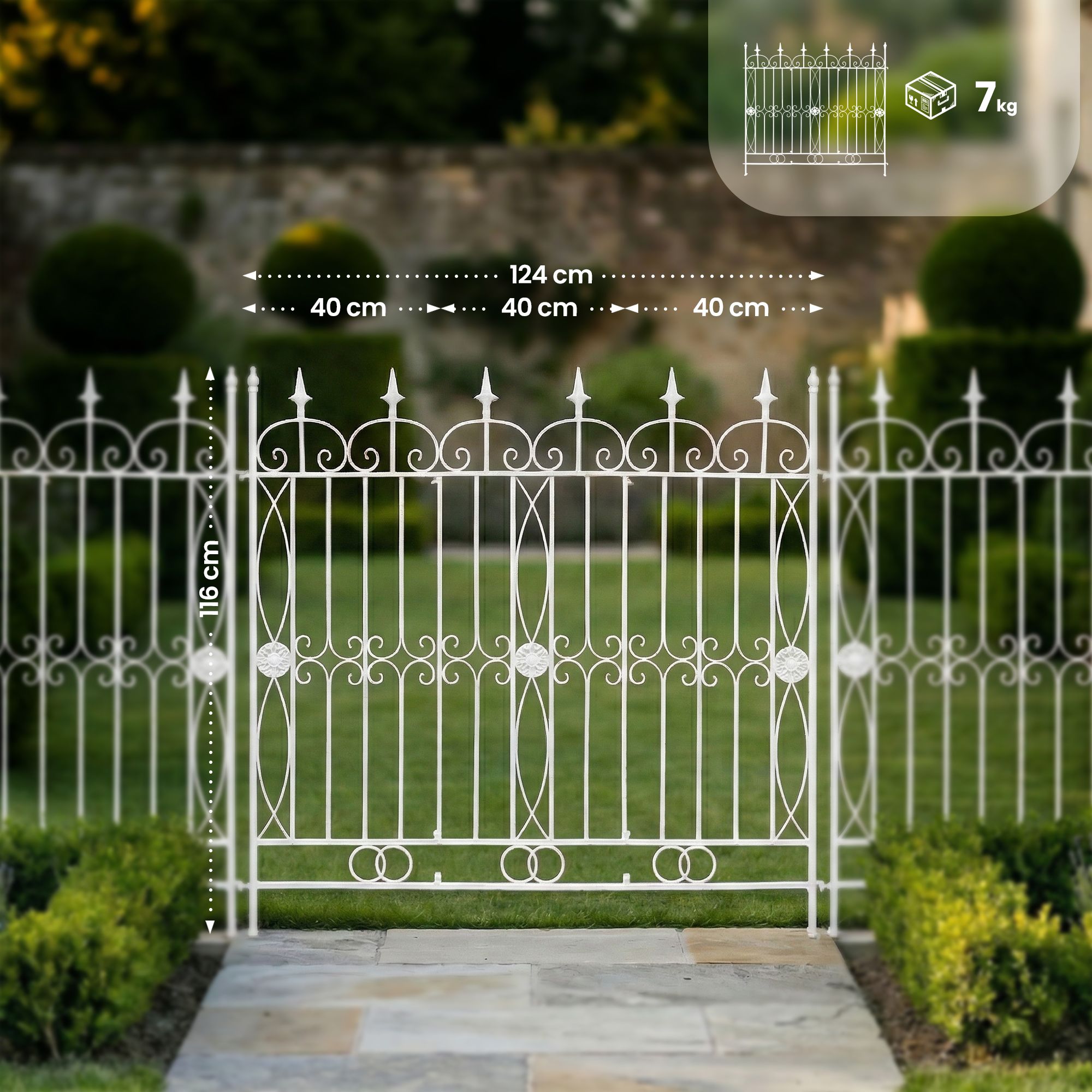 Recinzione da giardino Mangold
