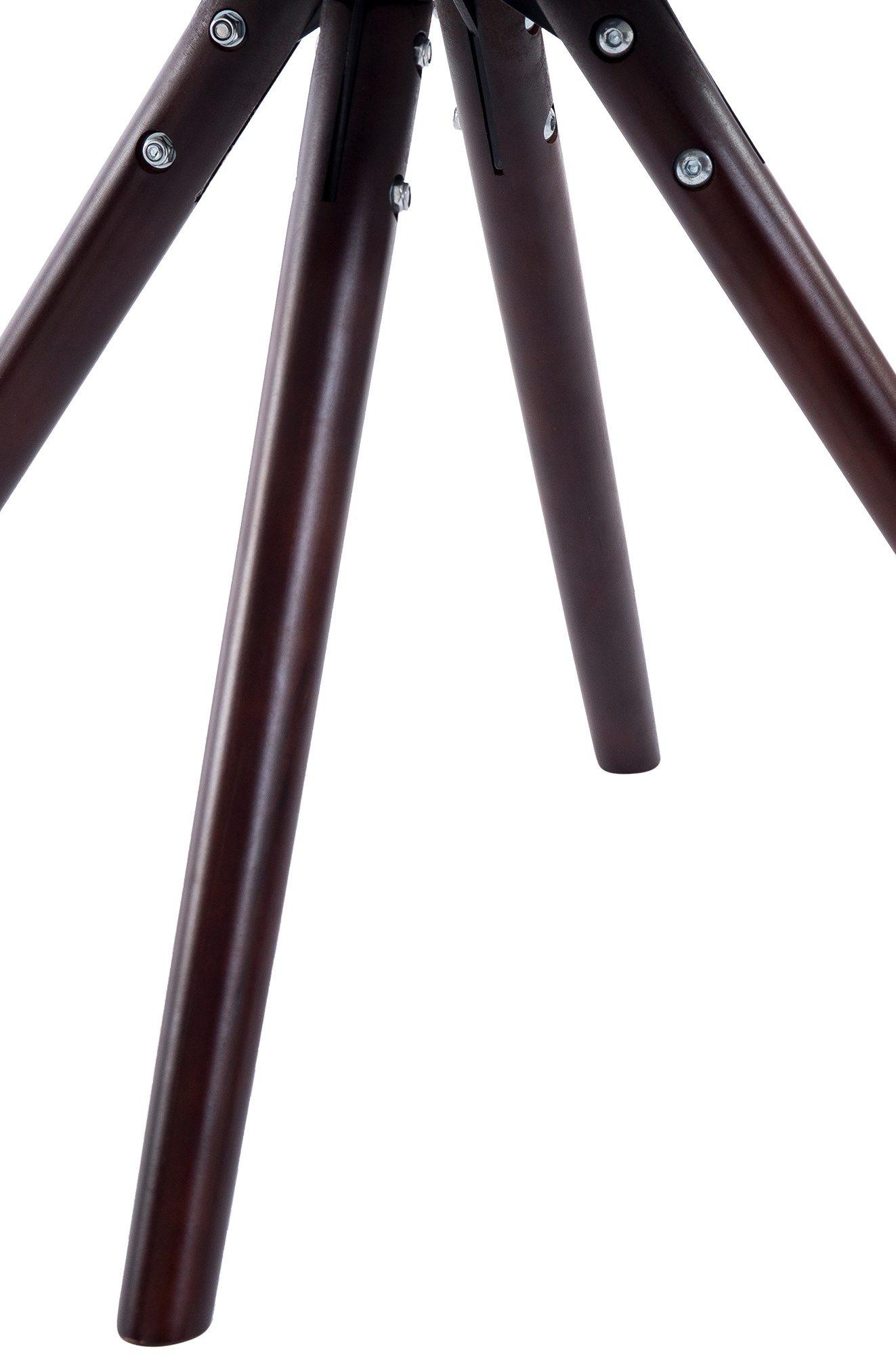 Sedia visitatore Laval in similpelle gambe tonde