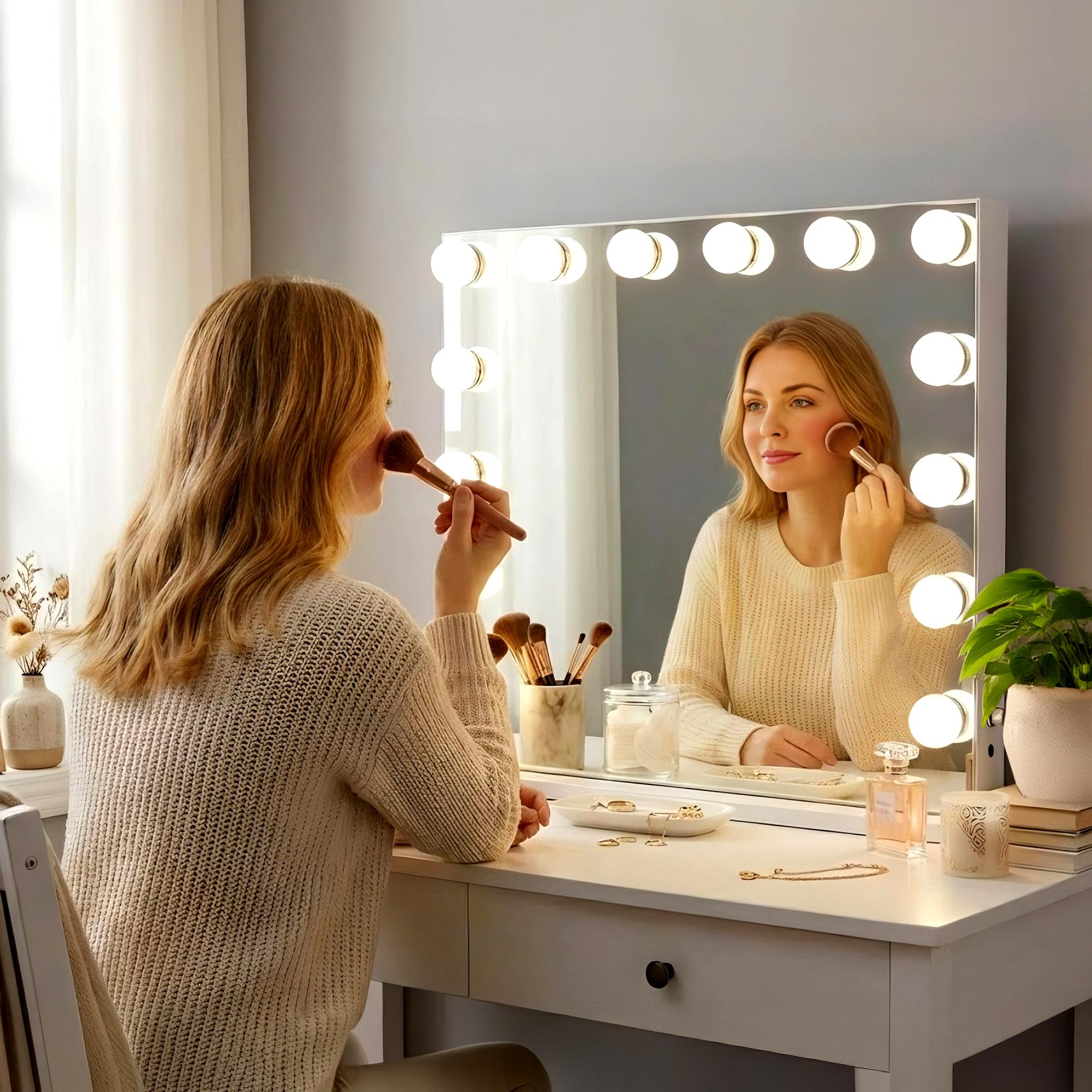 Specchio per trucco con luci Palmdale