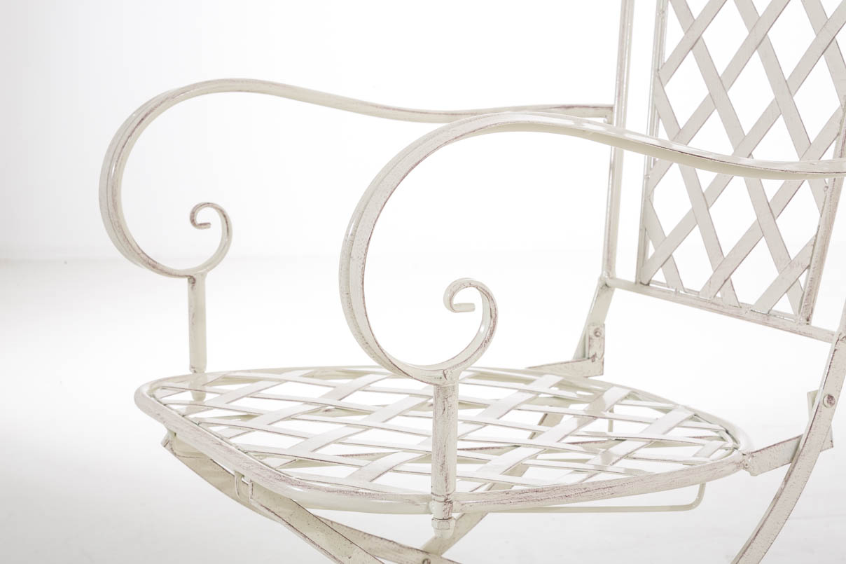 Sedia Outdoor in Ferro Adara