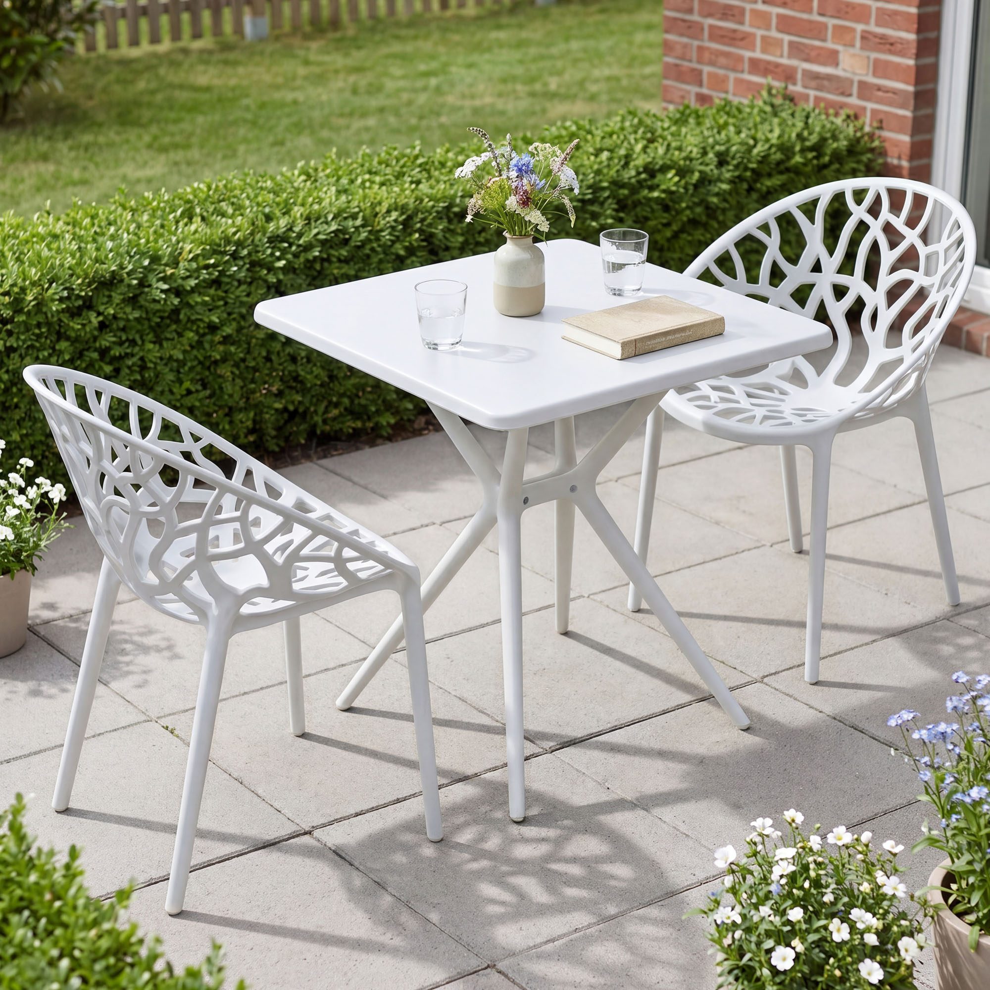 Set da giardino Lumera con 2 sedie