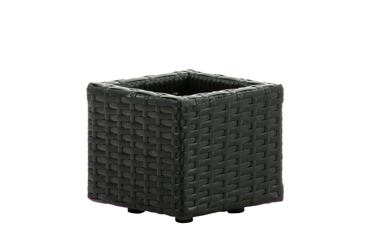 Portavaso Da Esterno Laura In Polyrattan