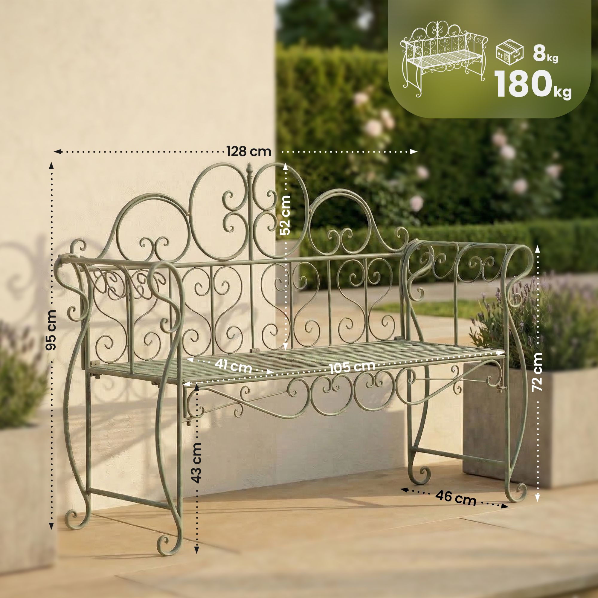 Panca da Giardino Minna