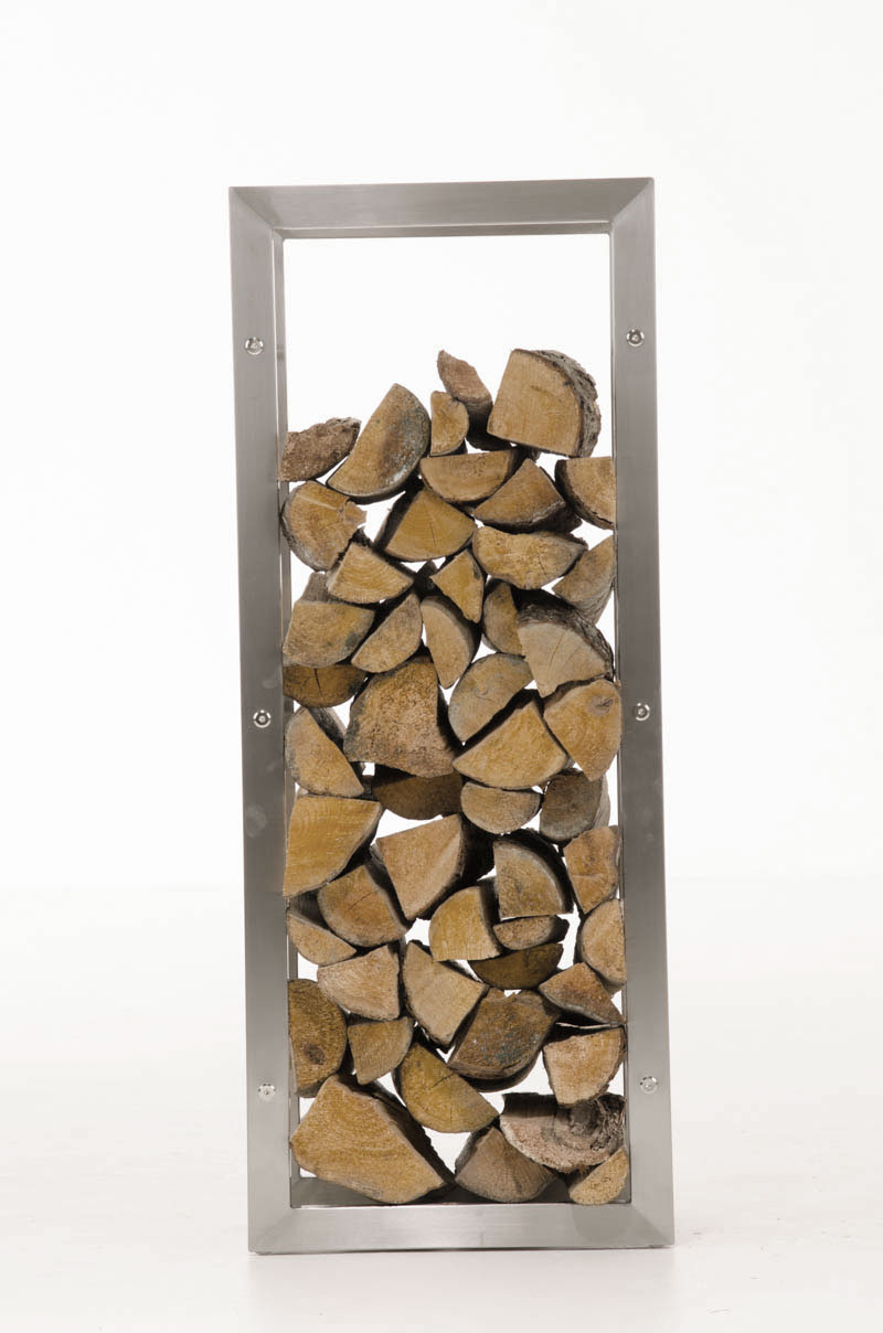 Portalegna KERI in robusto acciaio inossidabile