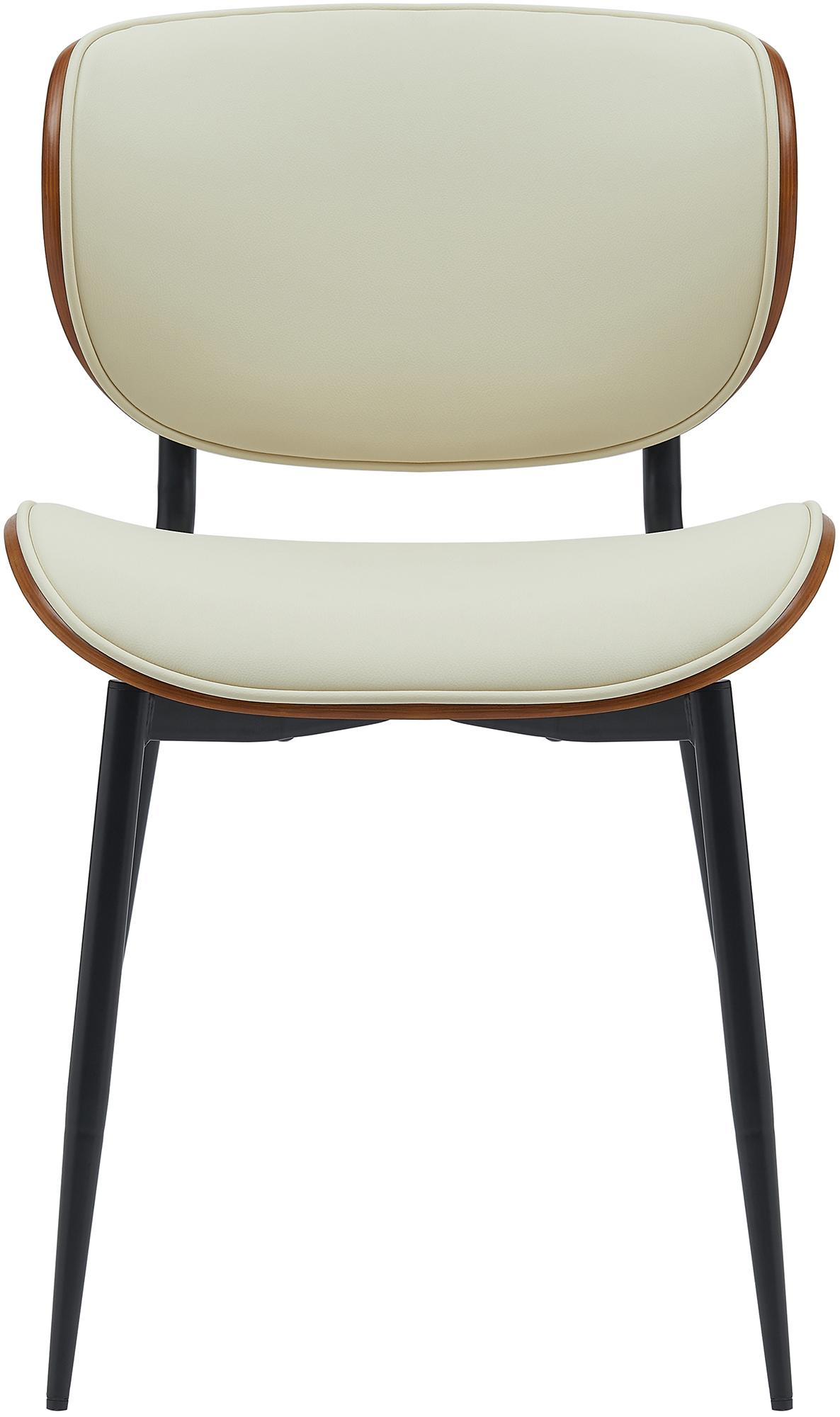 Sedia Enid con rivestimento in similpelle o tessuto