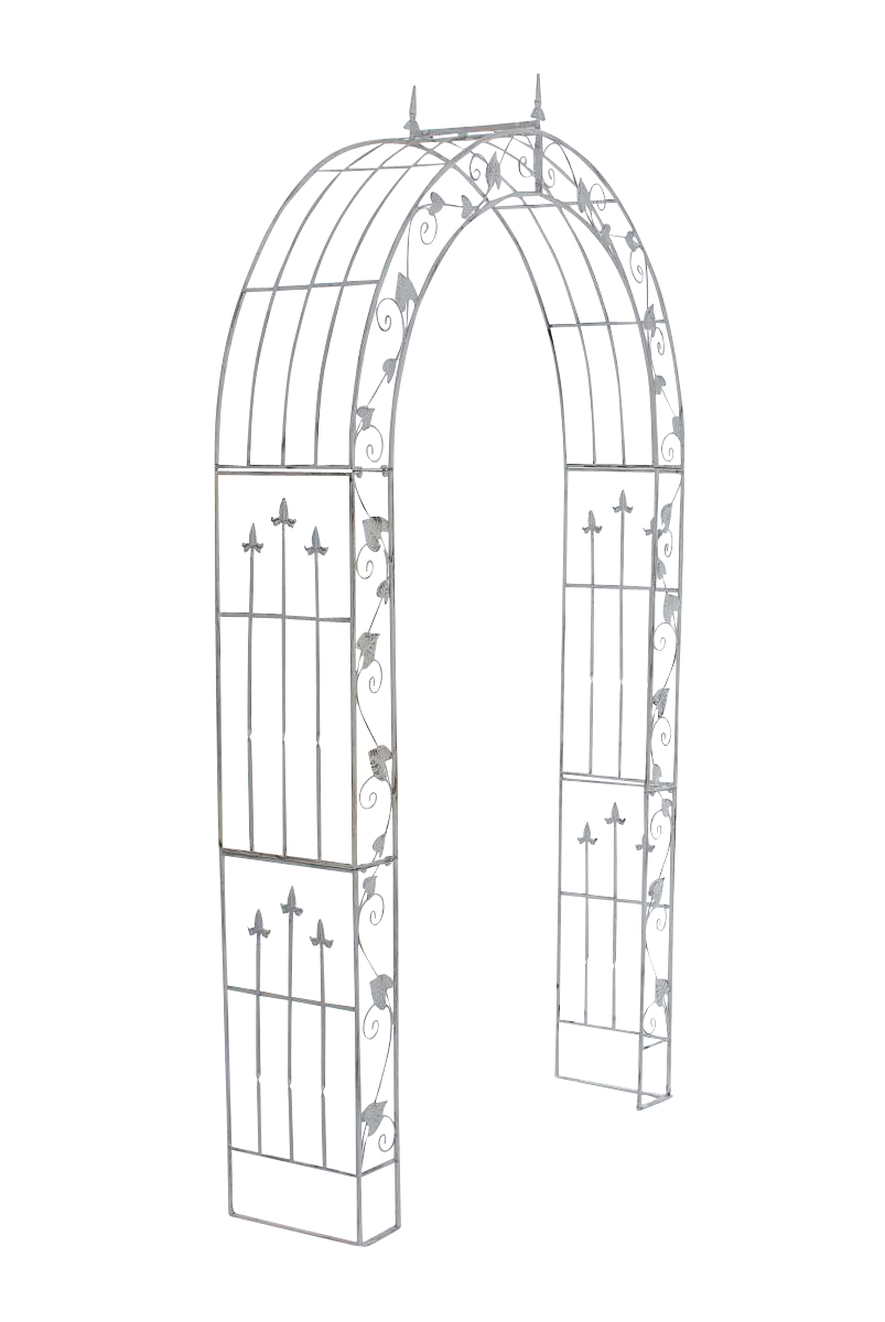 Arco da Giardino Emma in Metallo Verniciato a Polvere