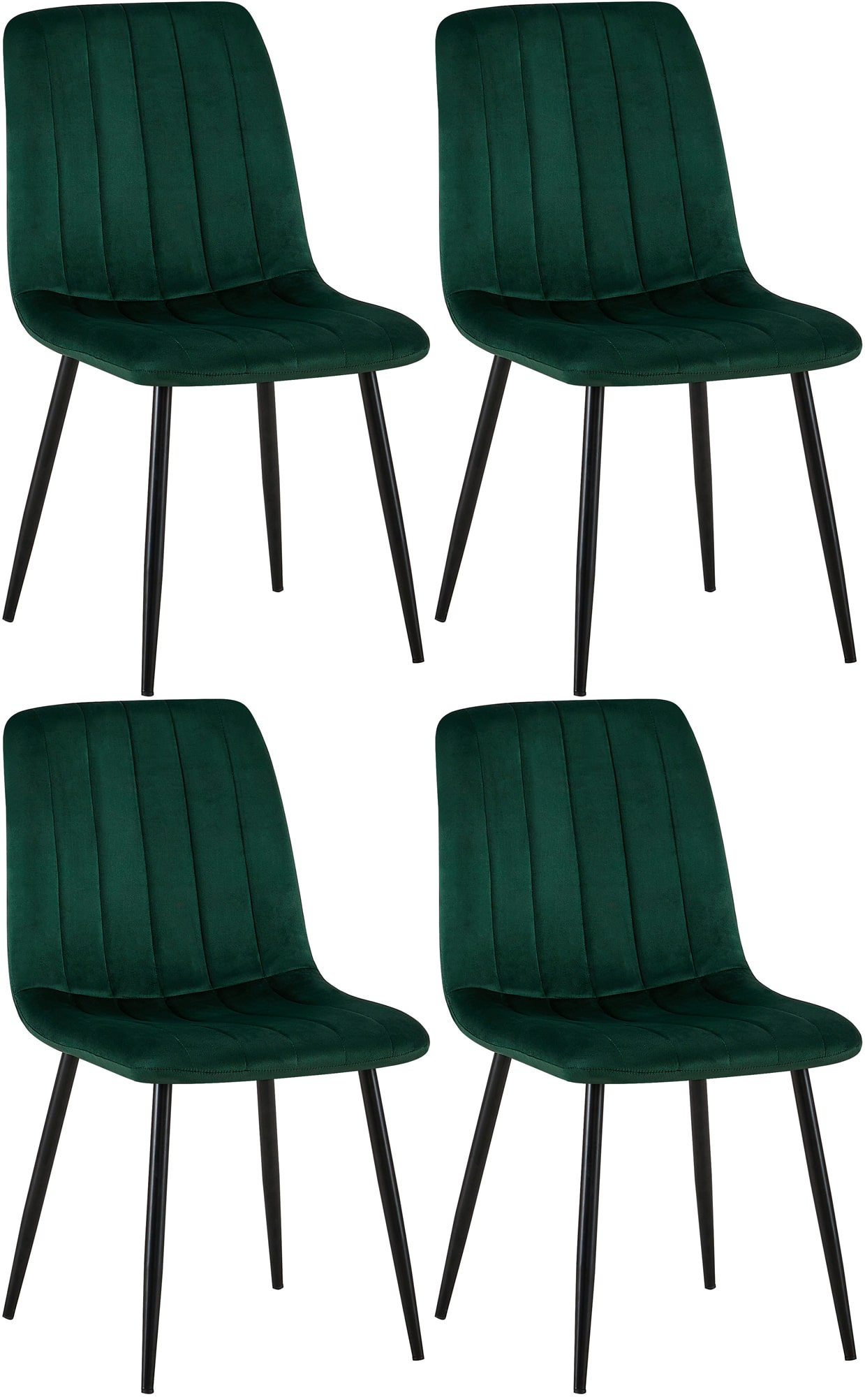 Set di 4 sedie Dijon