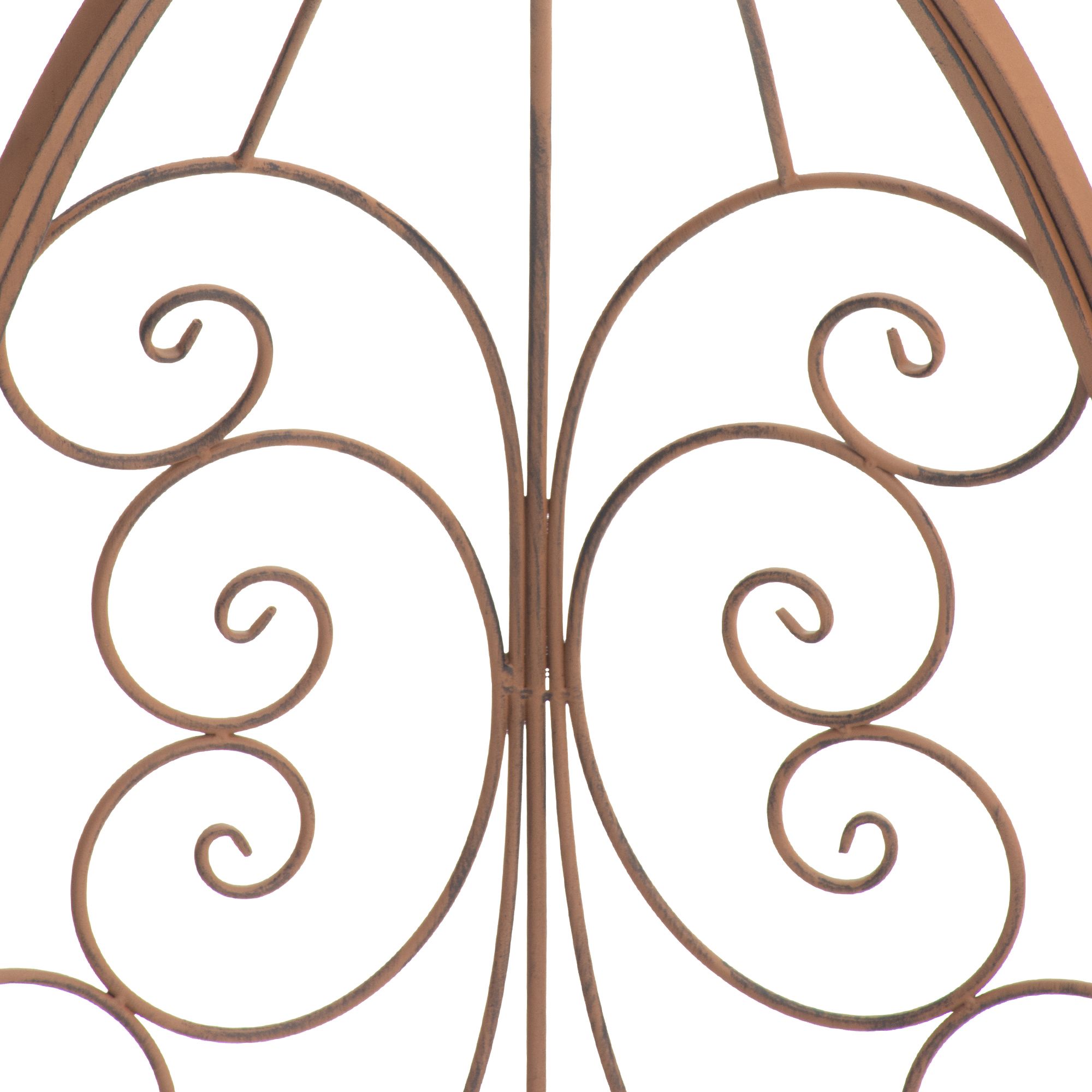 Gazebo semicircolare Rosie con panca