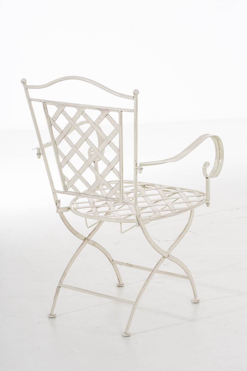 Sedia Outdoor in Ferro Adara