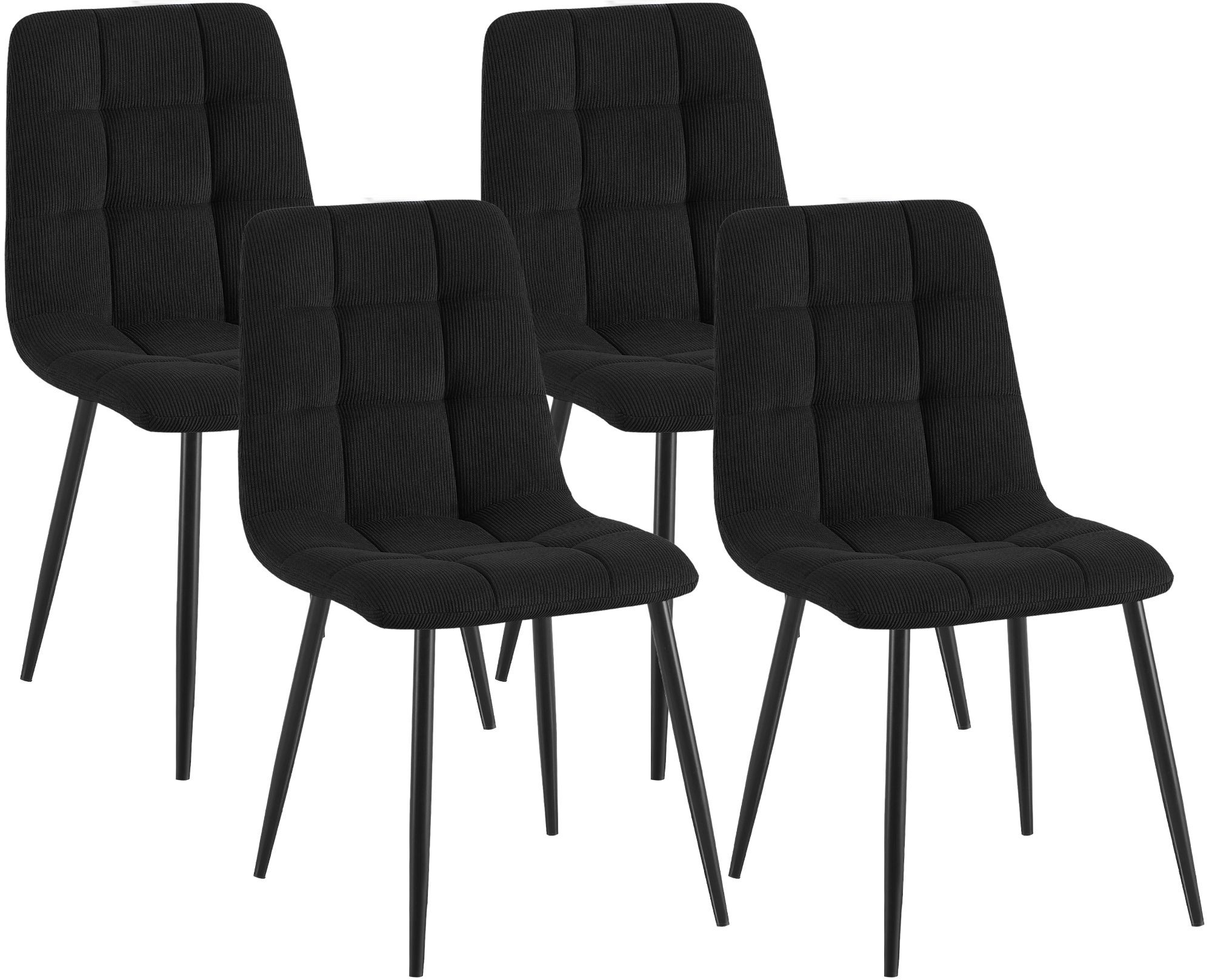 Set di 4 sedie da pranzo Tilde