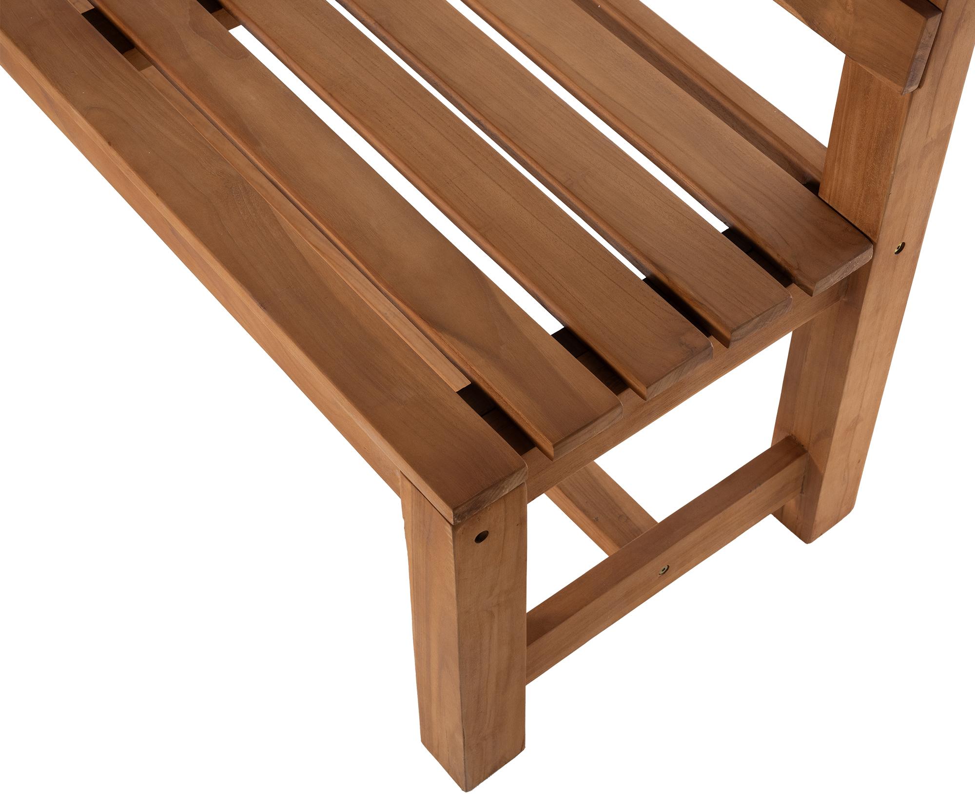 Panchina in teak Augusta