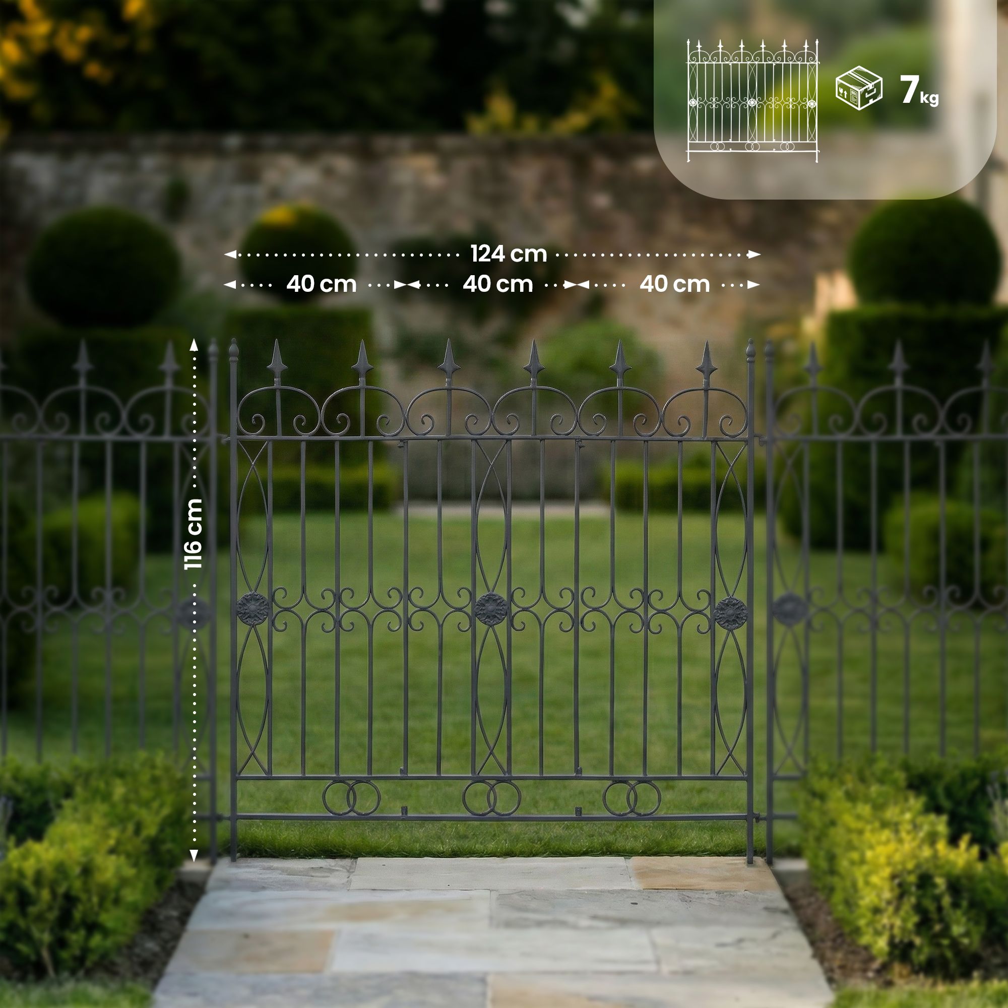 Recinzione da giardino Mangold