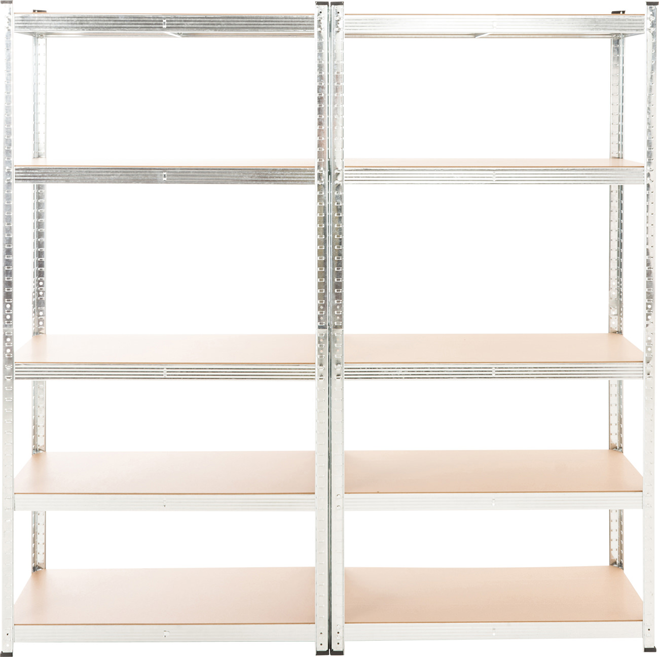 Doppio Scaffale Magazzino Alta Portata 875 KG
