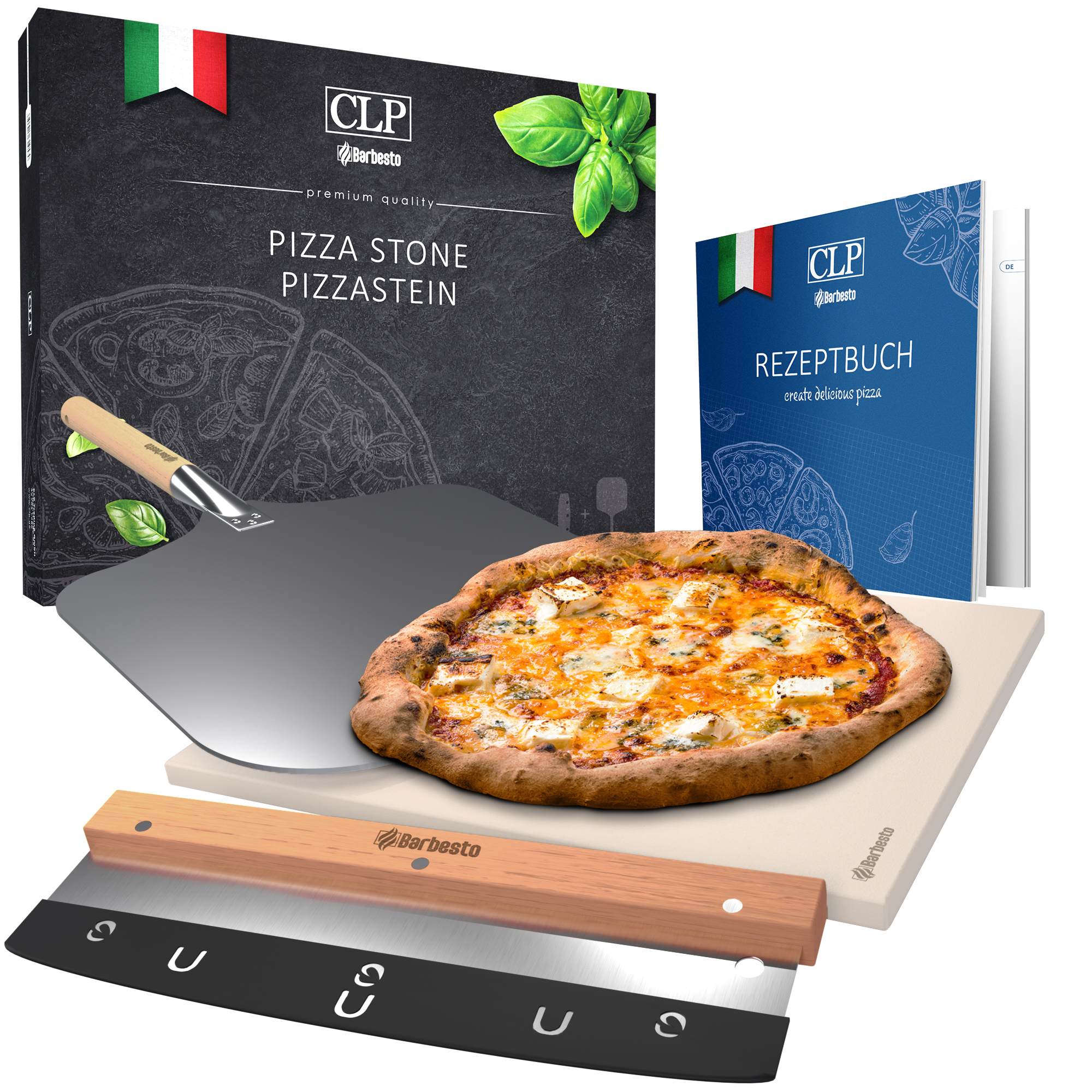 Set di pietre per pizza