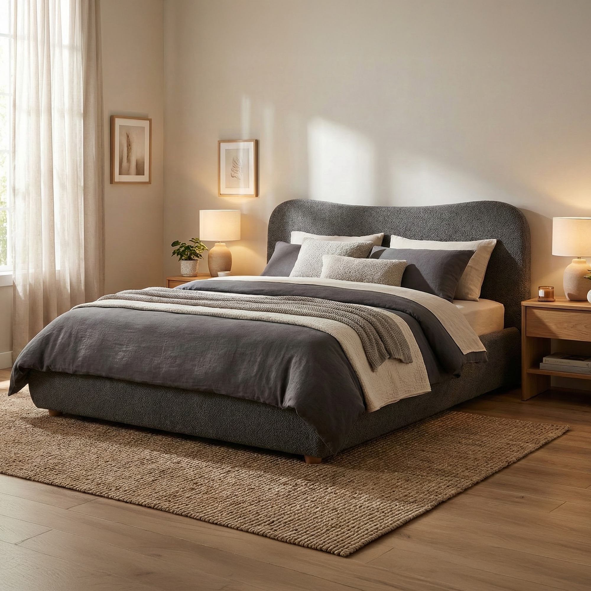 Letto imbottito Maido