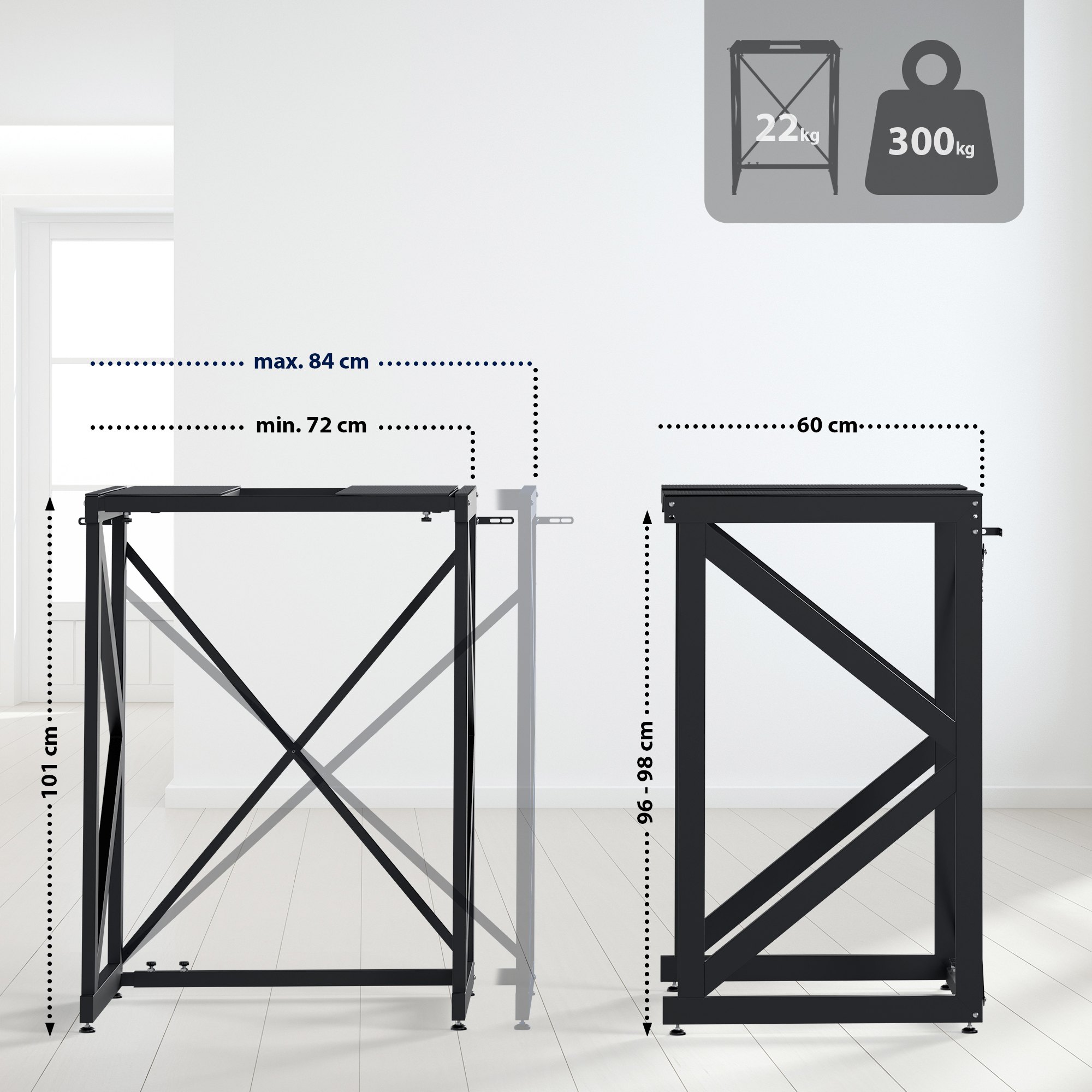 Scaffale per lavatrice Caleb