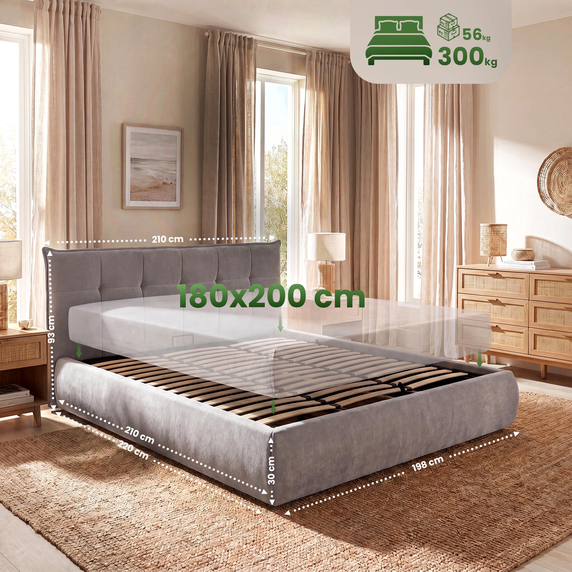 Letto Mirka 180 x 200 cm
