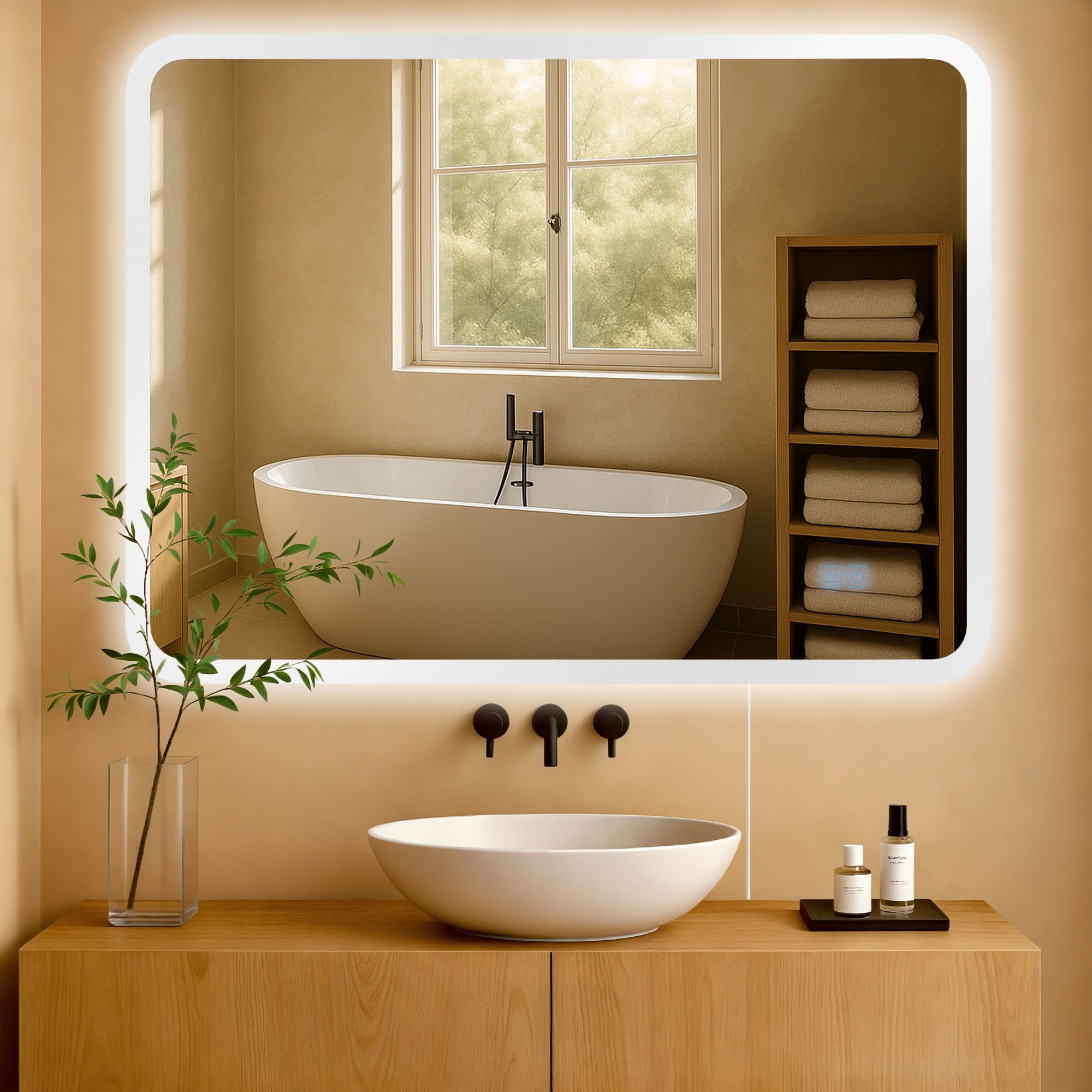Specchio da bagno Jericho