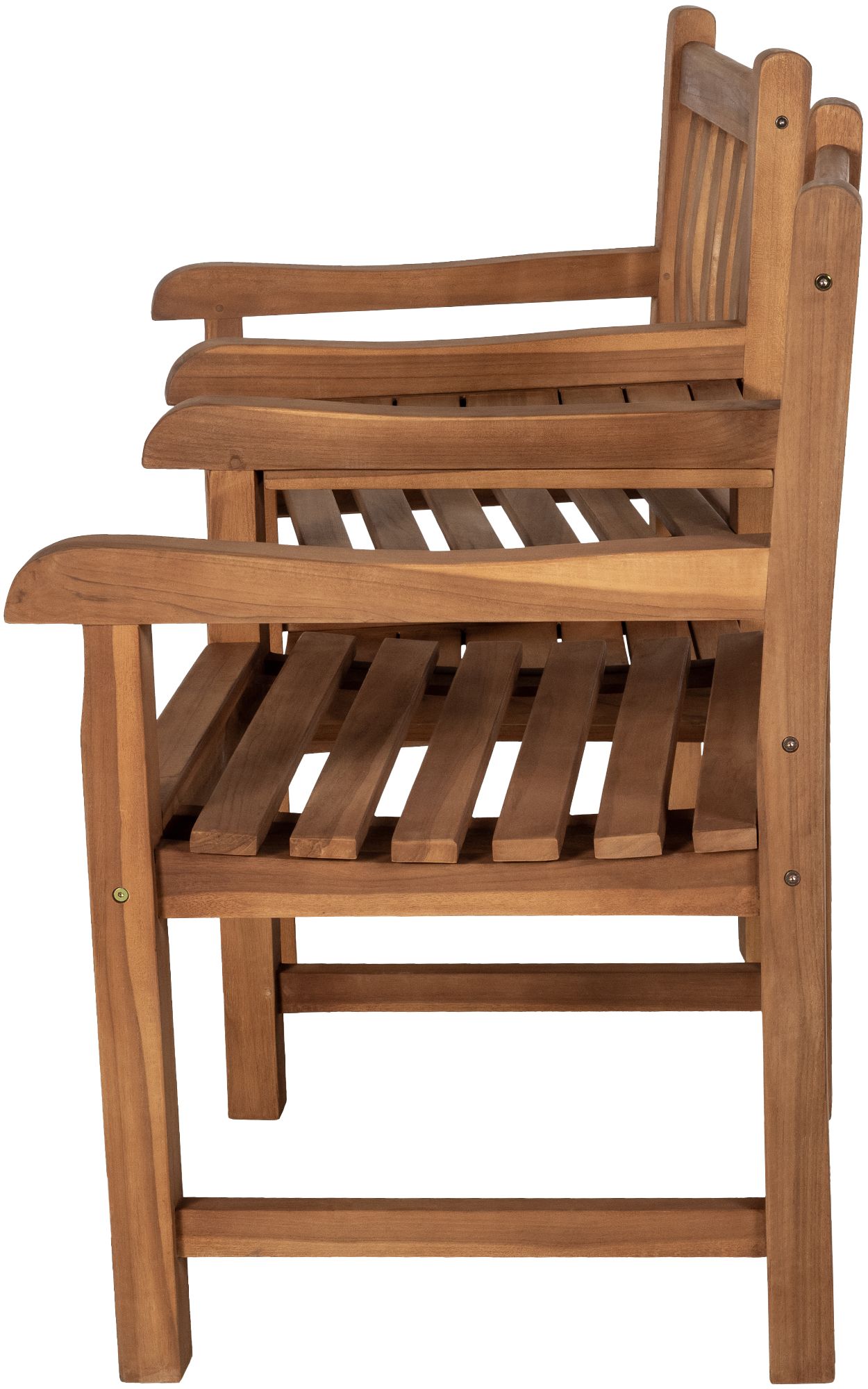 Panca in teak Briony con tavolino
