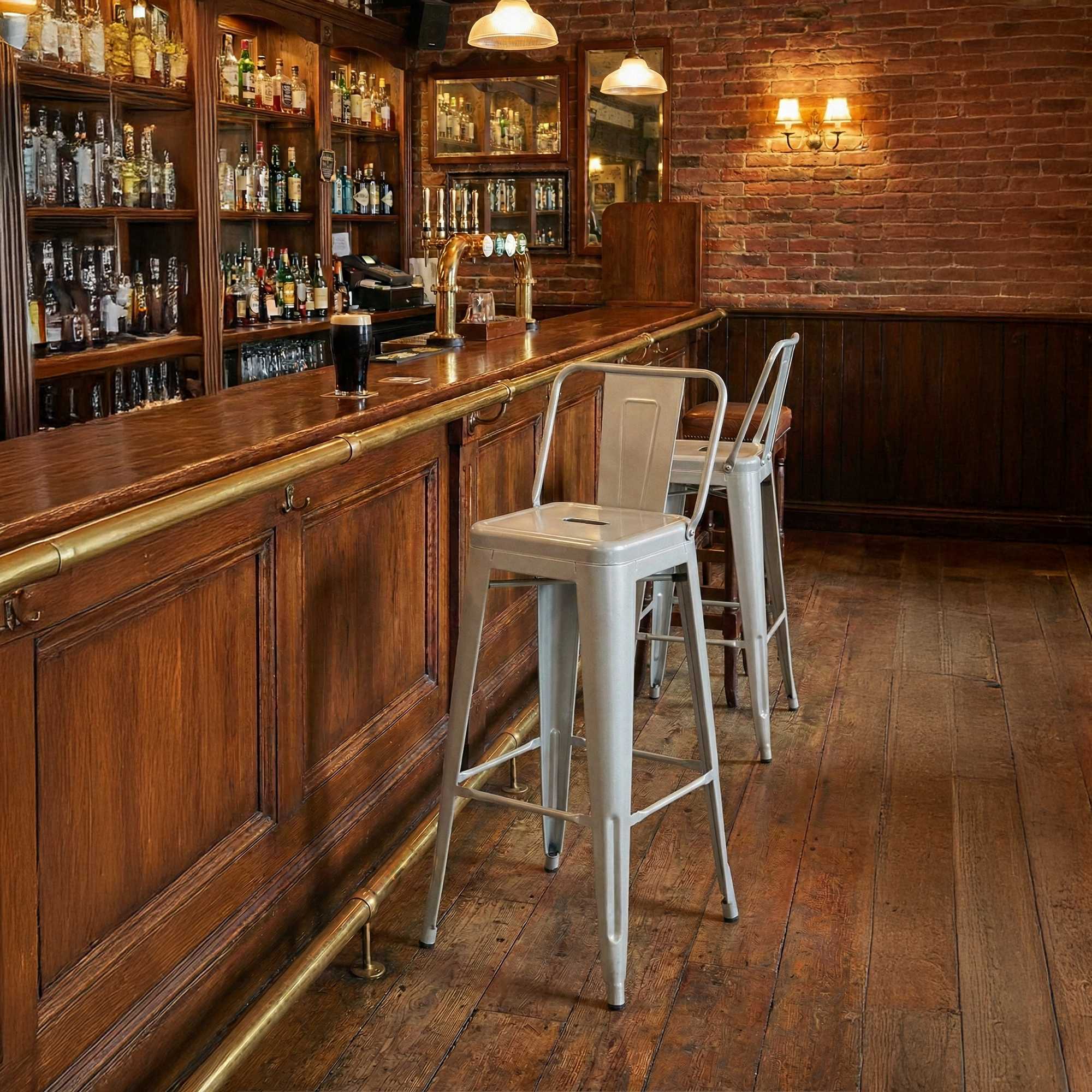 Set di 2 sgabelli da bar Mason