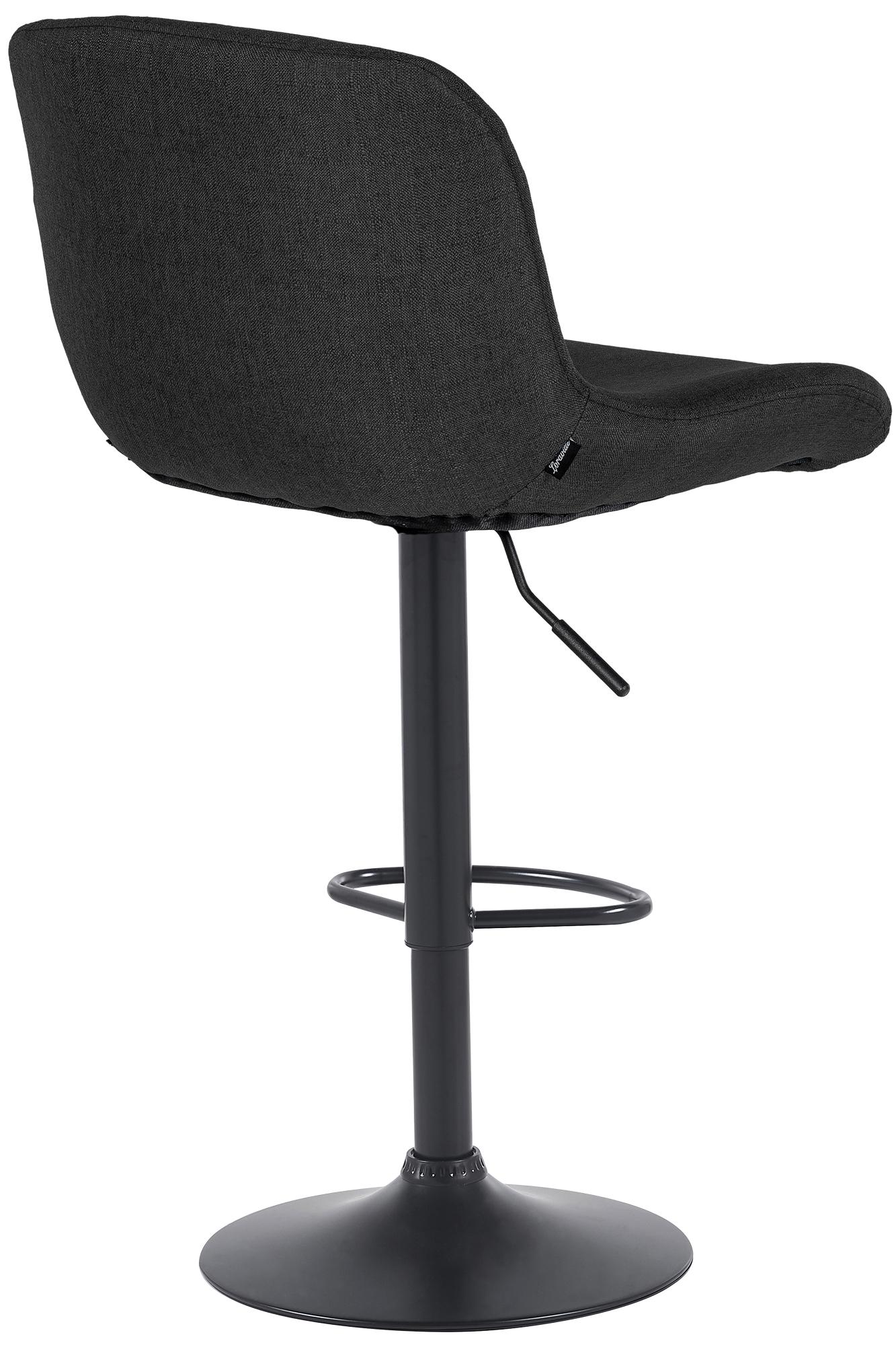 Sgabello Solon nero