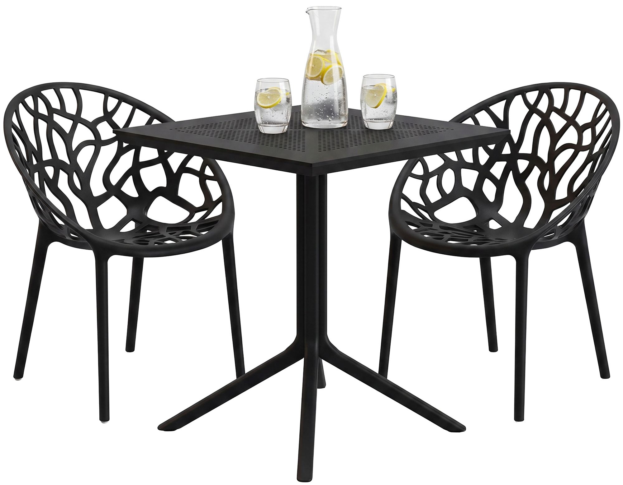 Set mobili da giardino Avara con 2 sedie