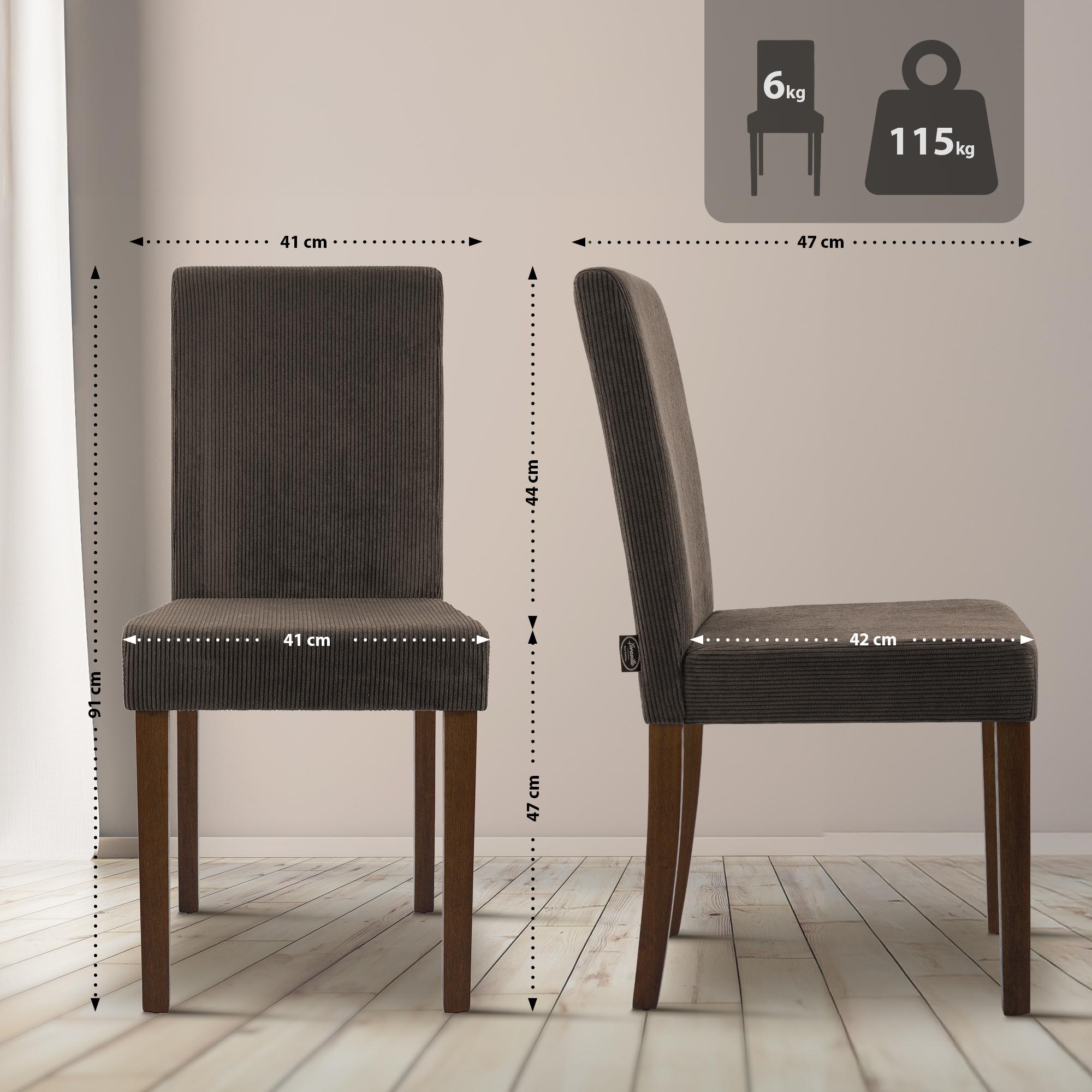 Sedia da pranzo Ina Cord
