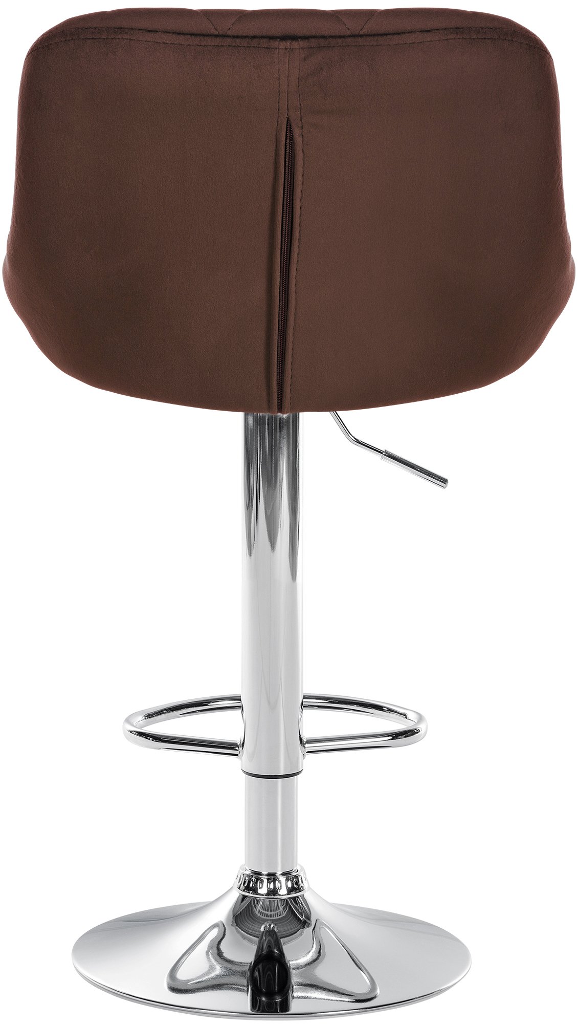 Set di 2 sgabelli da bar Lazio Velvet