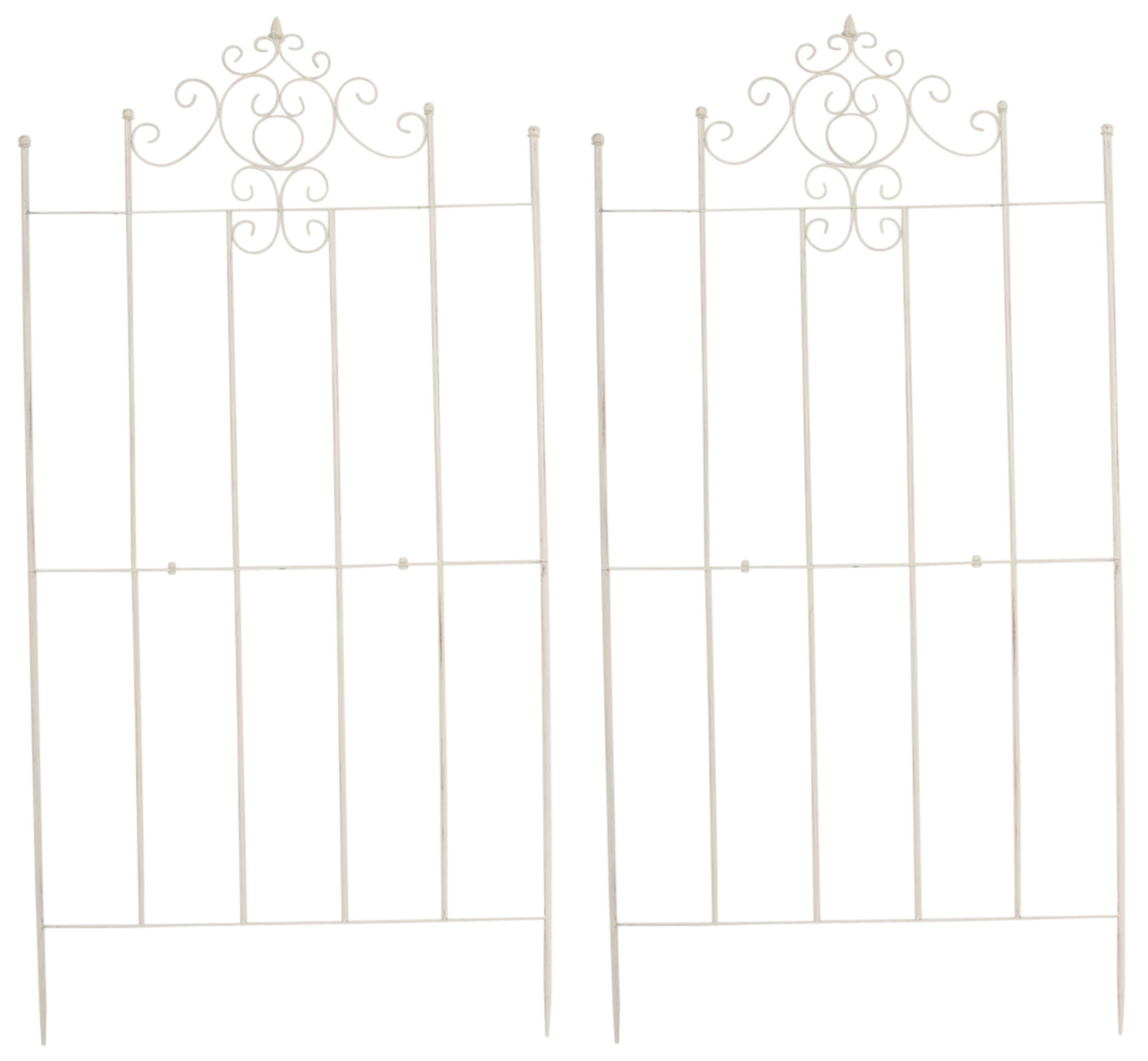 Set di 2 tralicci Paula 170 x 86 cm