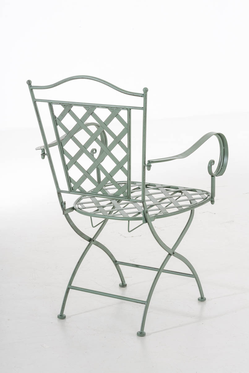 Sedia Outdoor in Ferro Adara