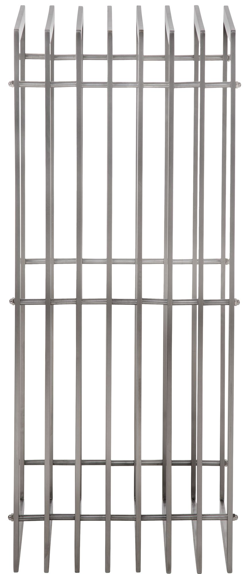 Portalegna Irving in robusto acciaio inox