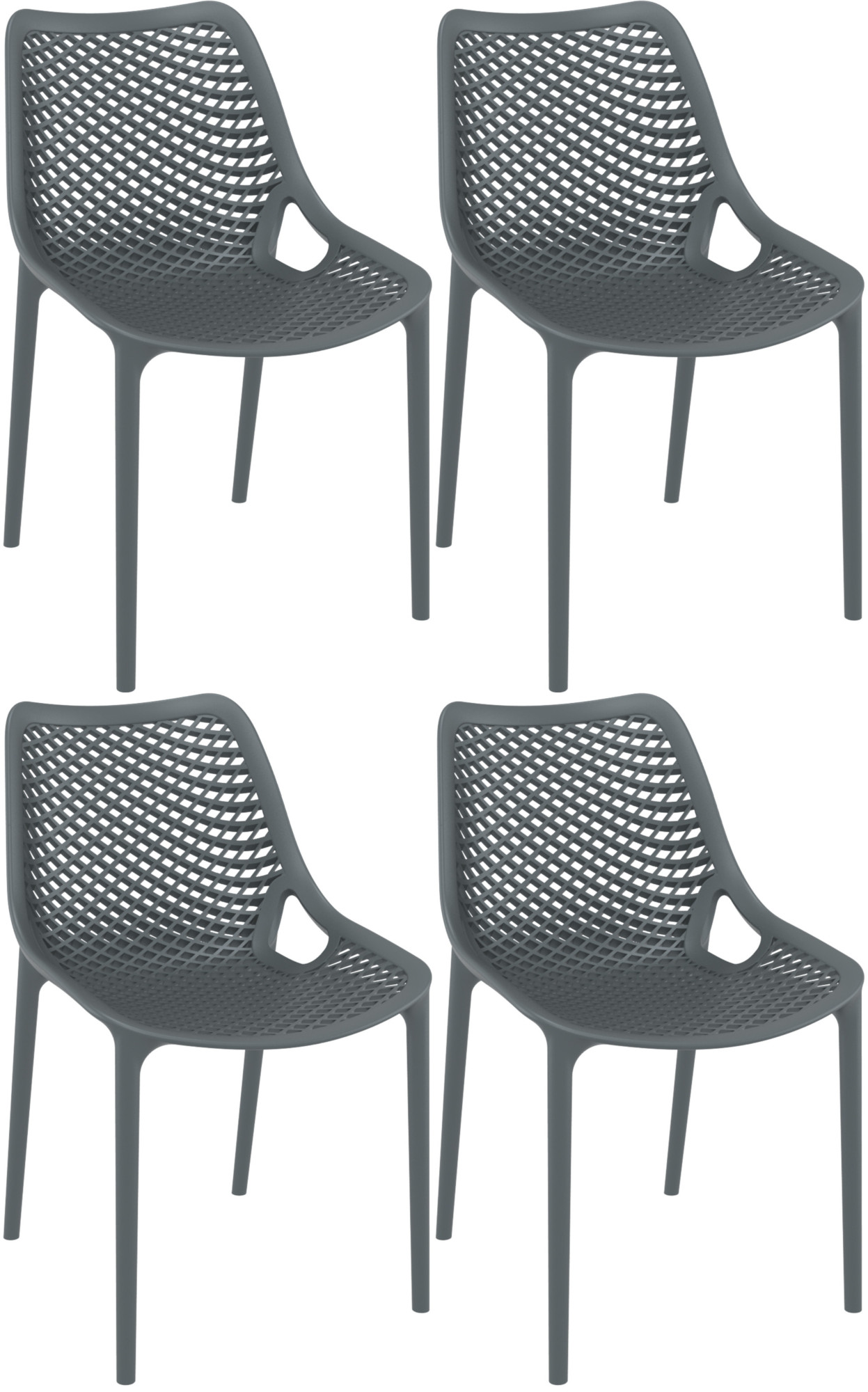 Set di 4 sedie Air