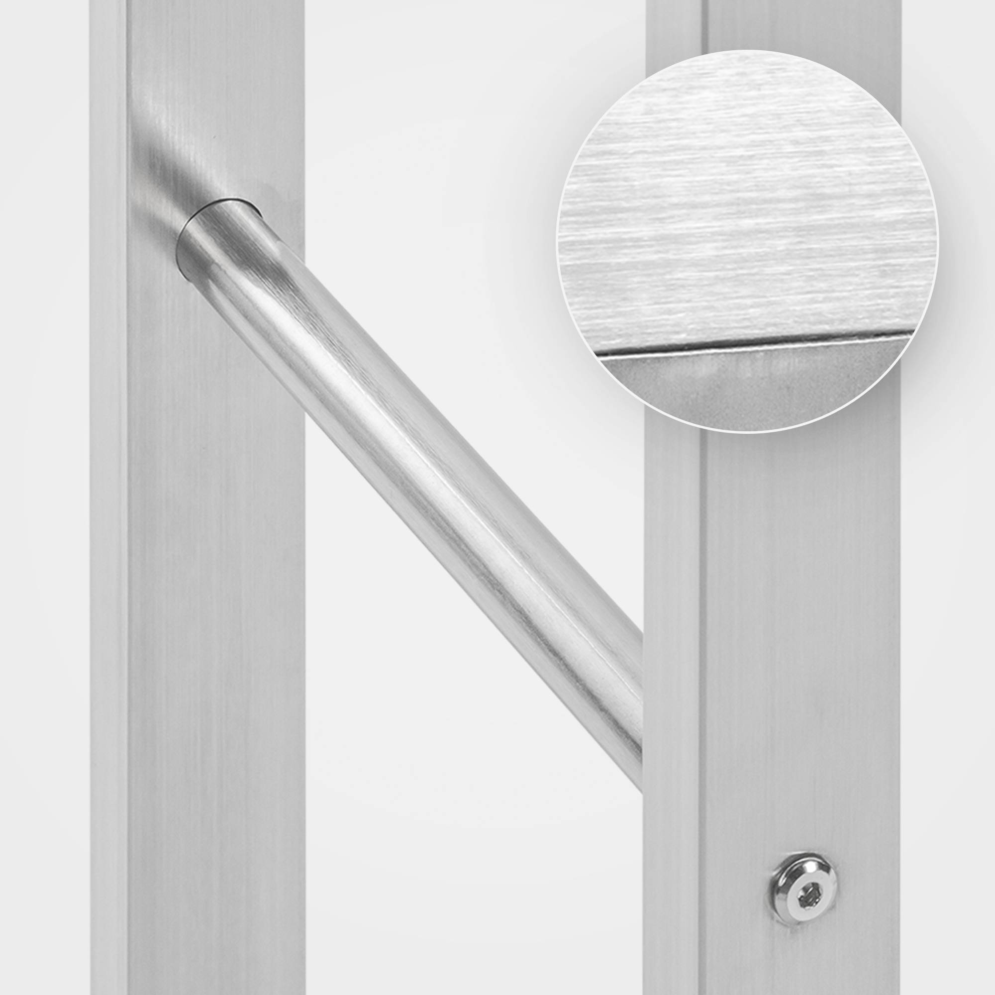 Porta legna Keri in acciaio inox