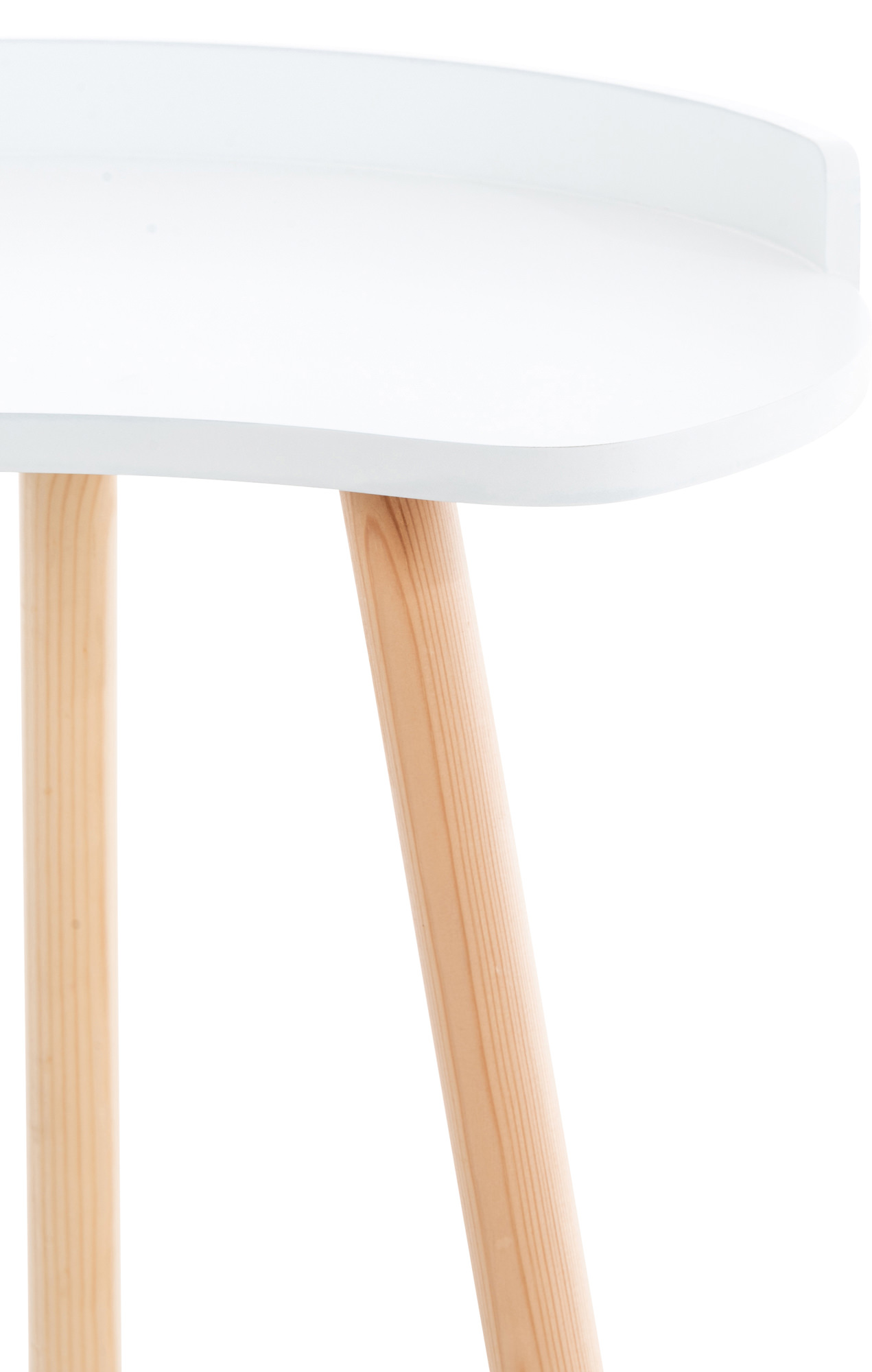 Tavolino d'appoggio Jannis in stile scandinavo