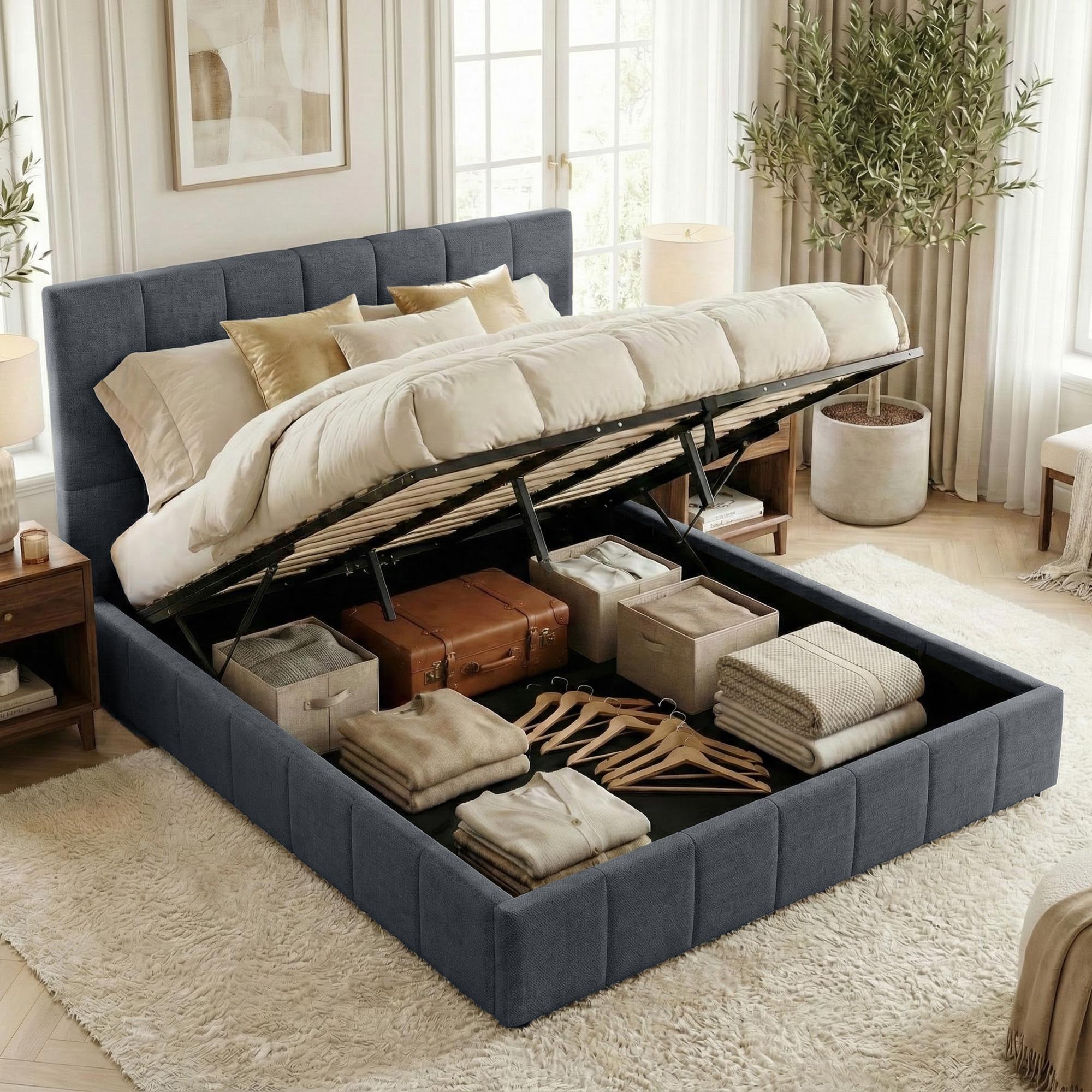 Letto imbottito Ladia
