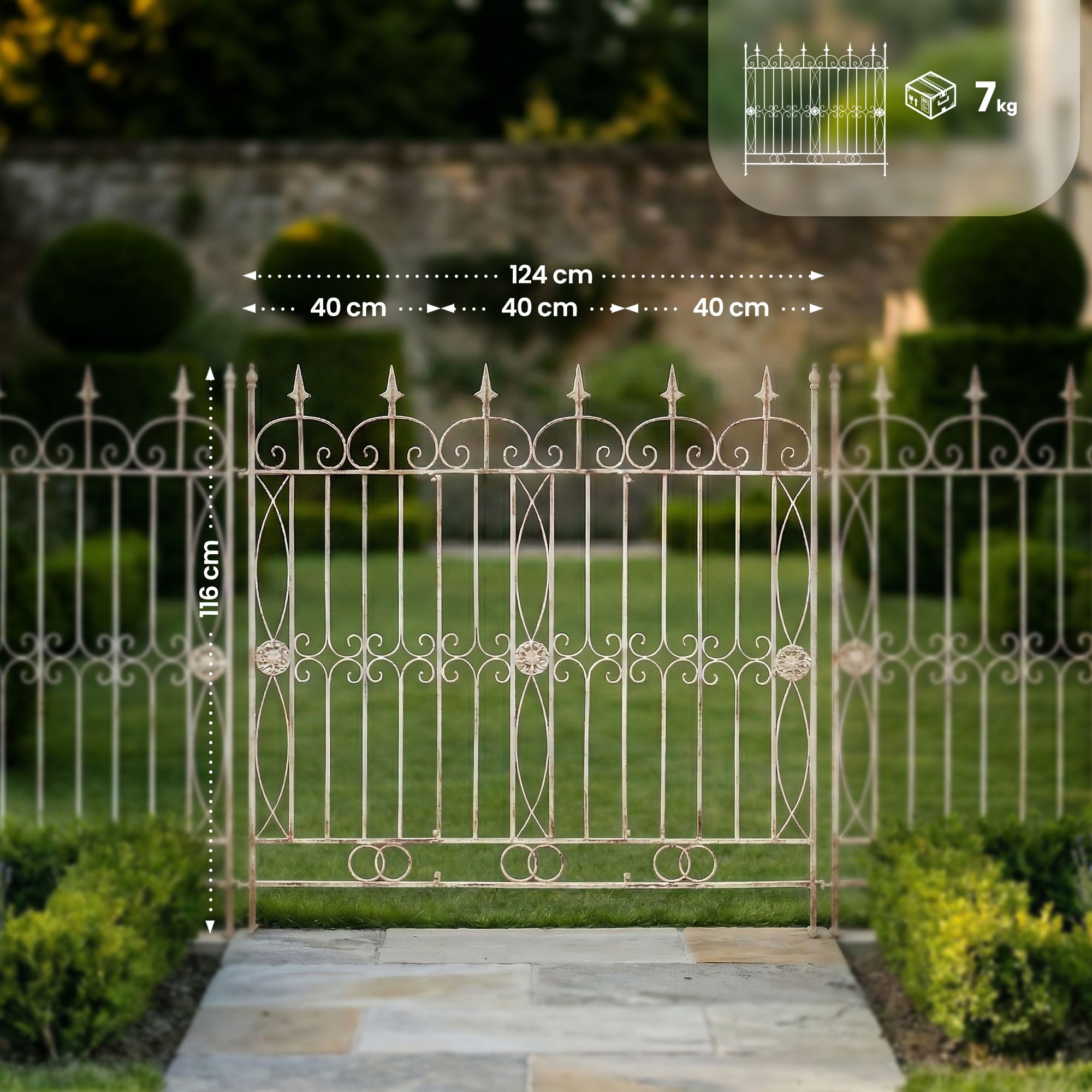 Recinzione da giardino Mangold