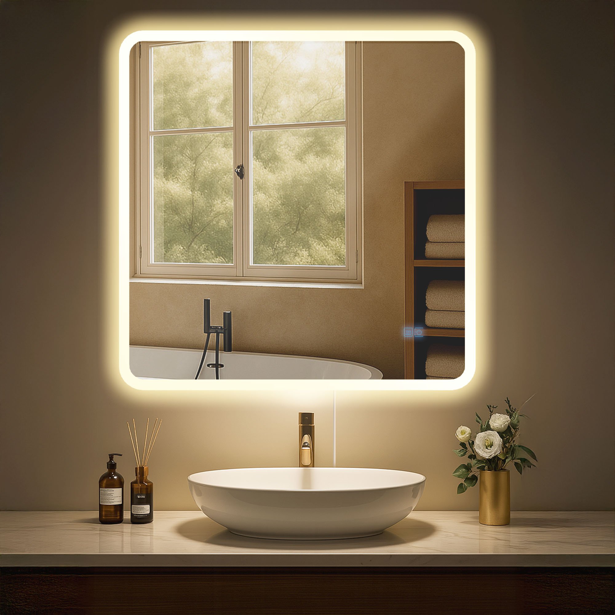 Specchio da bagno Jericho