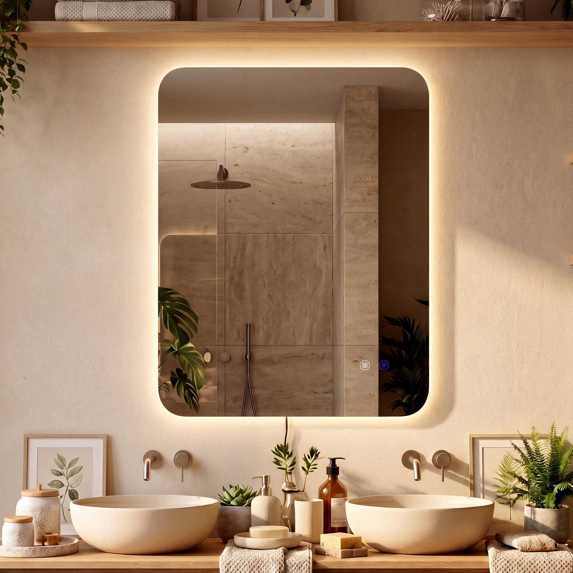 Specchio da bagno Ariva