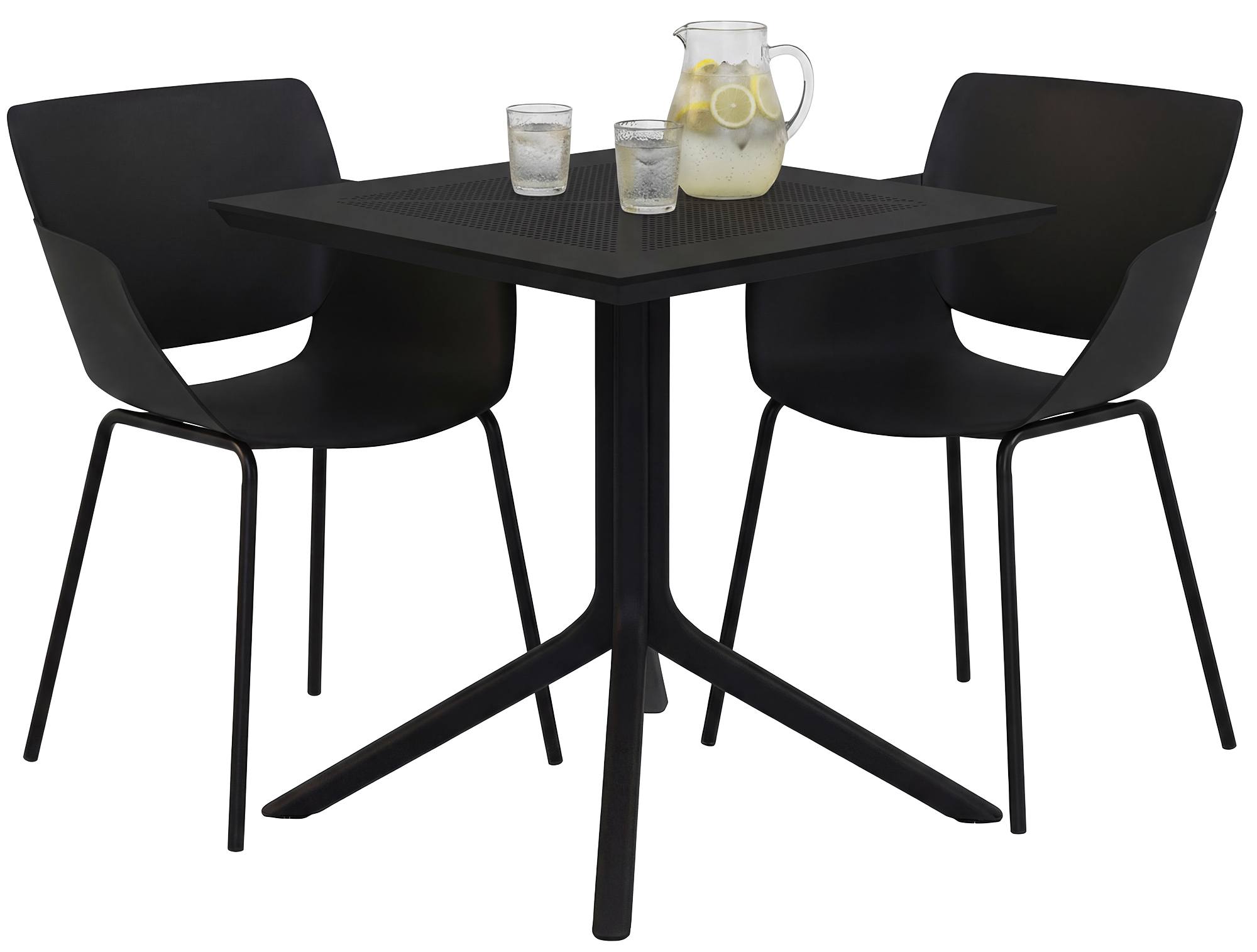 Set da giardino Lirra con 2 sedie