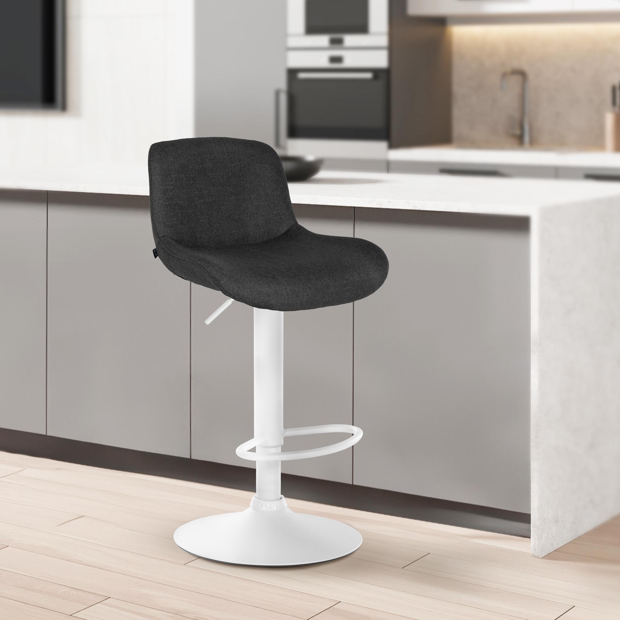 Set di 2 sgabelli da bar Solon White