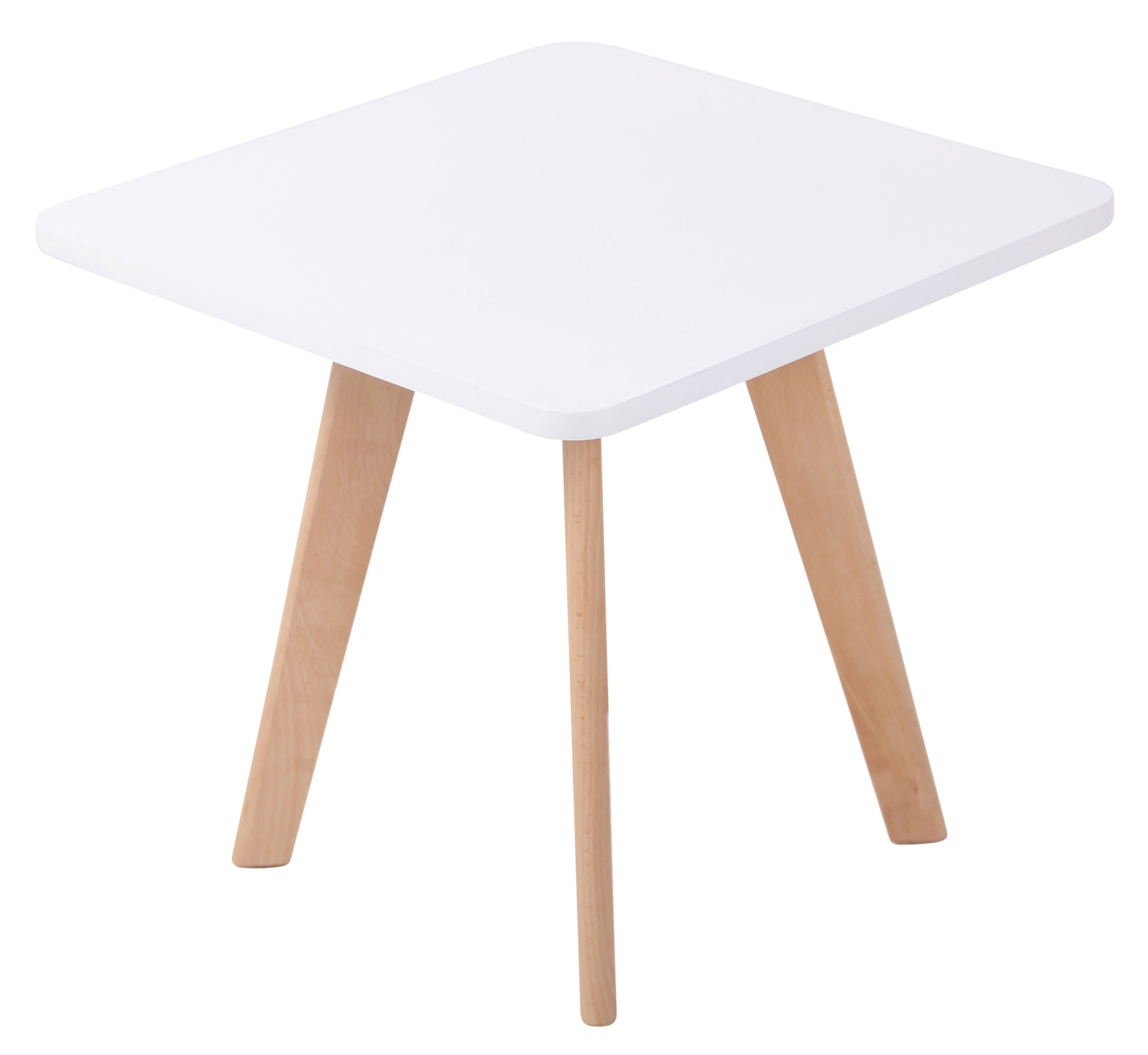Tavolino quadrato Almeria look scandinavo