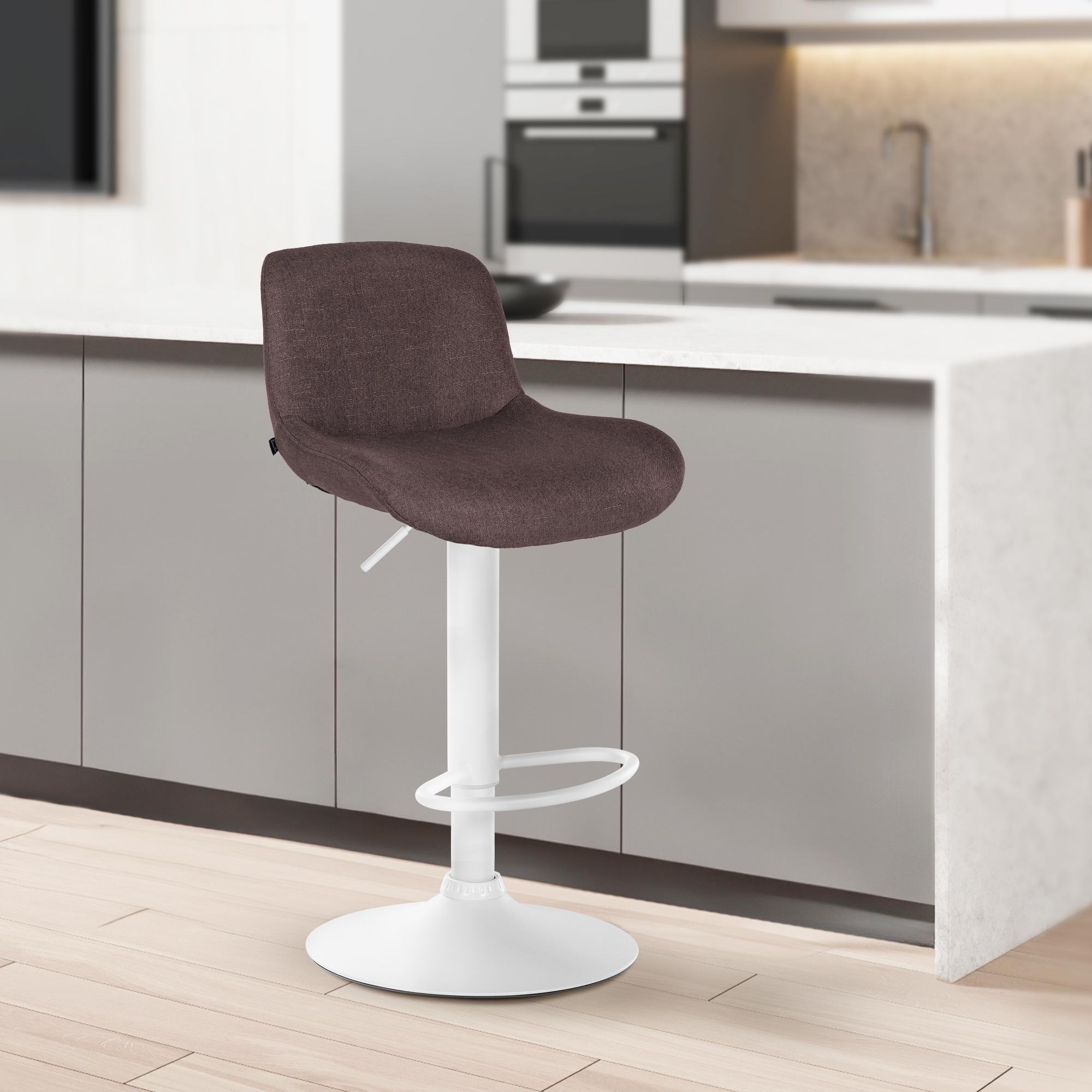 Set di 2 sgabelli da bar Solon White