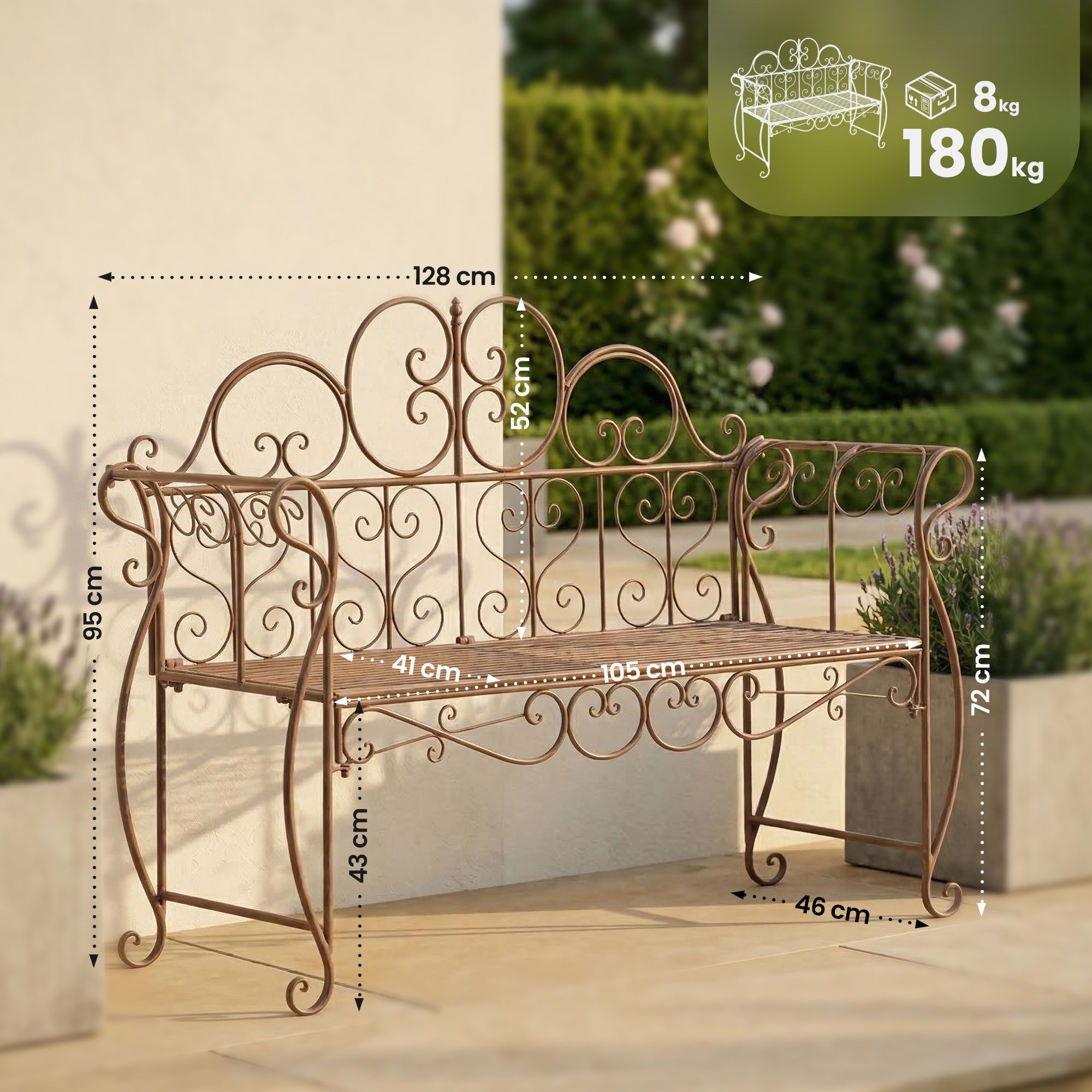 Panca da Giardino Minna