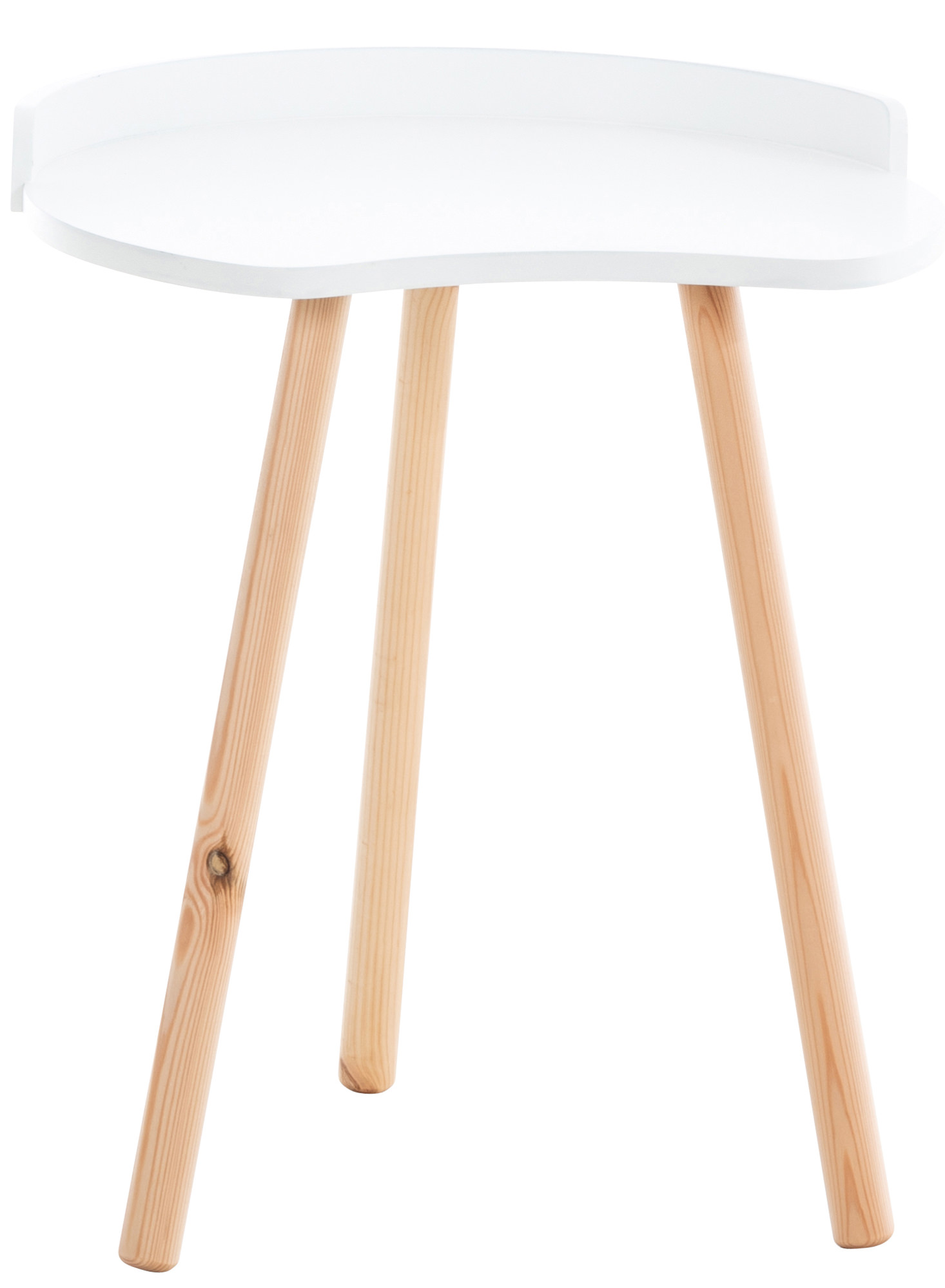 Tavolino d'appoggio Jannis in stile scandinavo