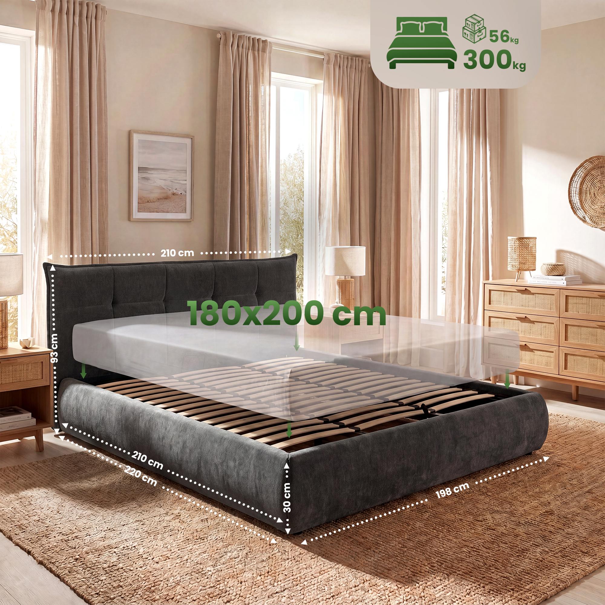 Letto Mirka 180 x 200 cm