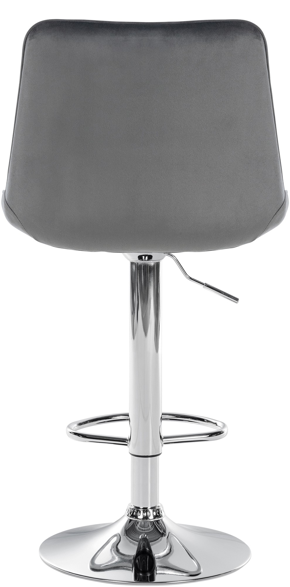 Sgabello da bar Toni velluto elegante, comodo e resistente, ideale per cucina o locale, design moderno per ogni ambiente