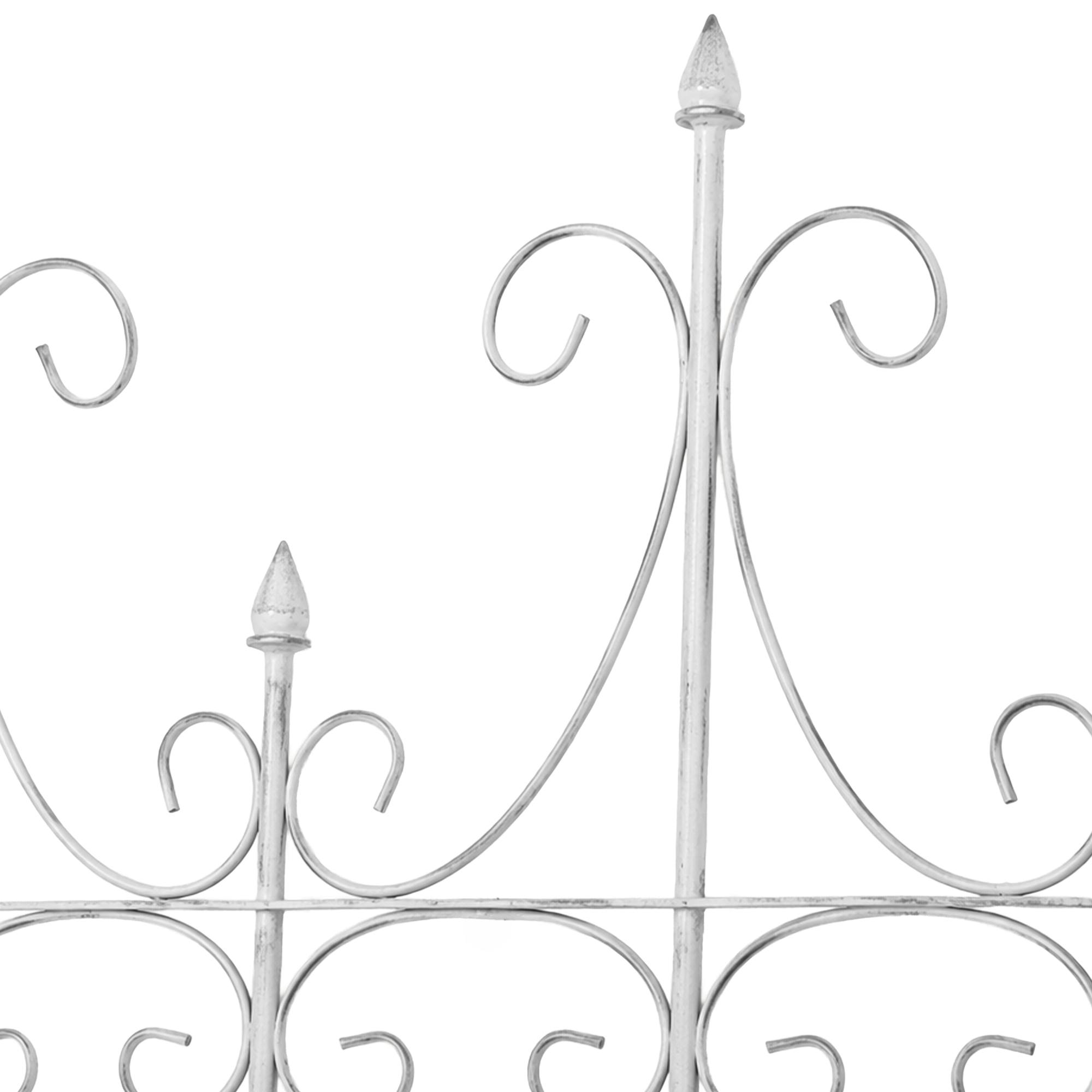 Spalliera Flieder 130x100 cm in Metallo, Stile Rustico per Rampicanti