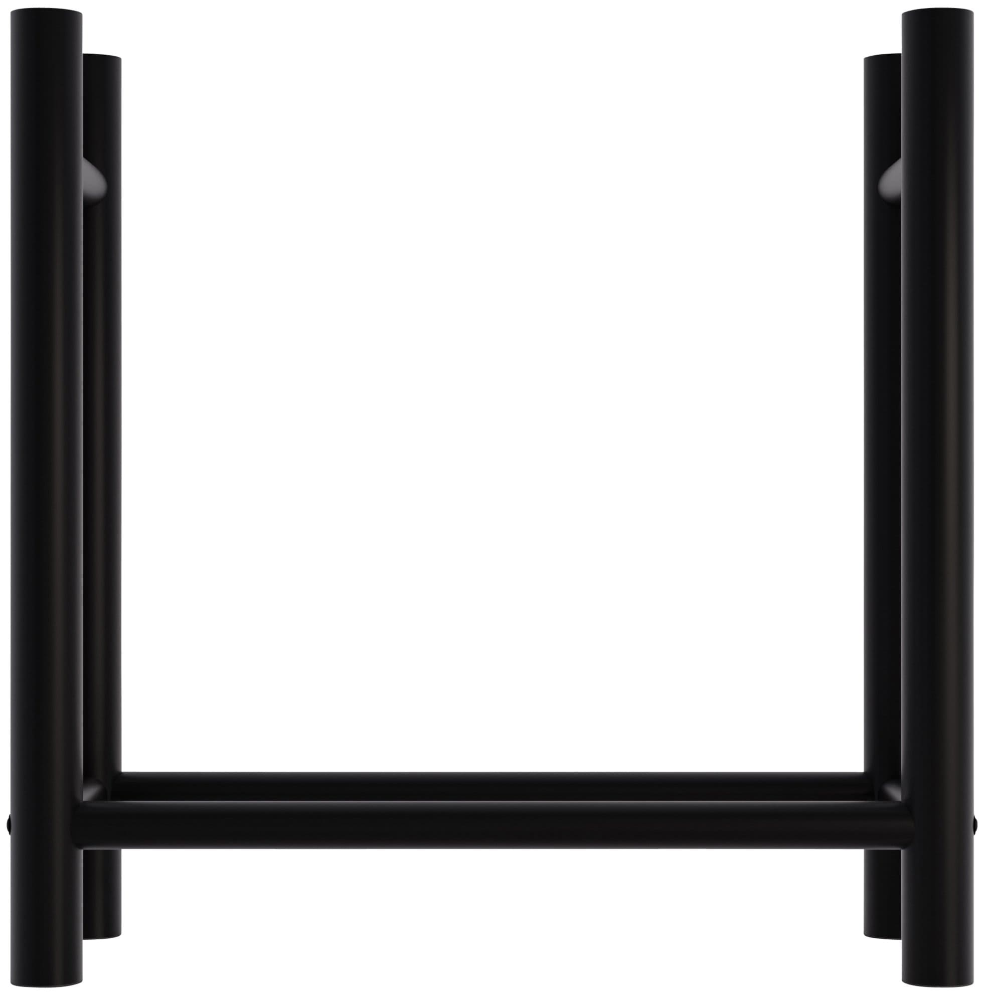 Porta legna da ardere Medya nero